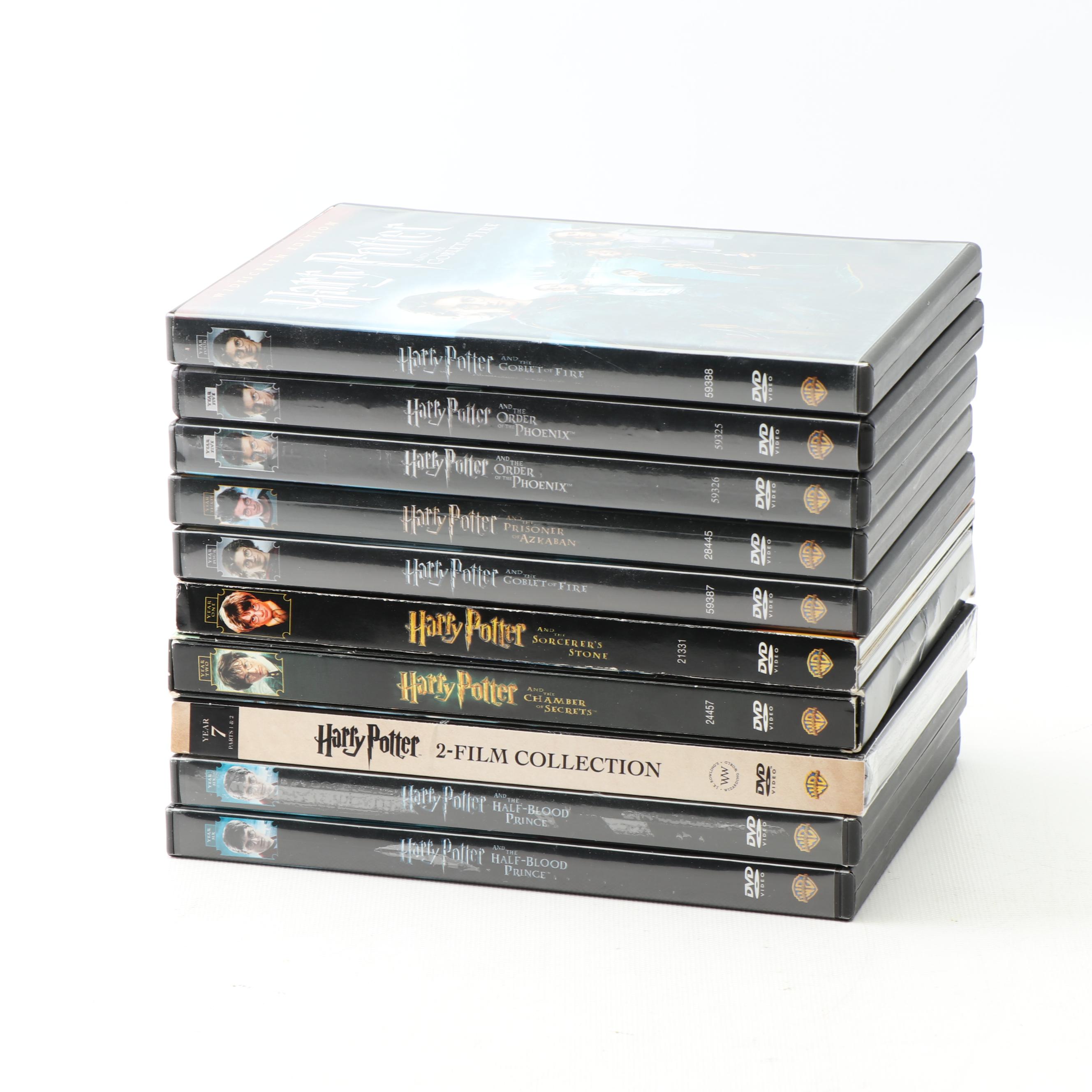 Complete DVD Collection of "Harry Potter" Films