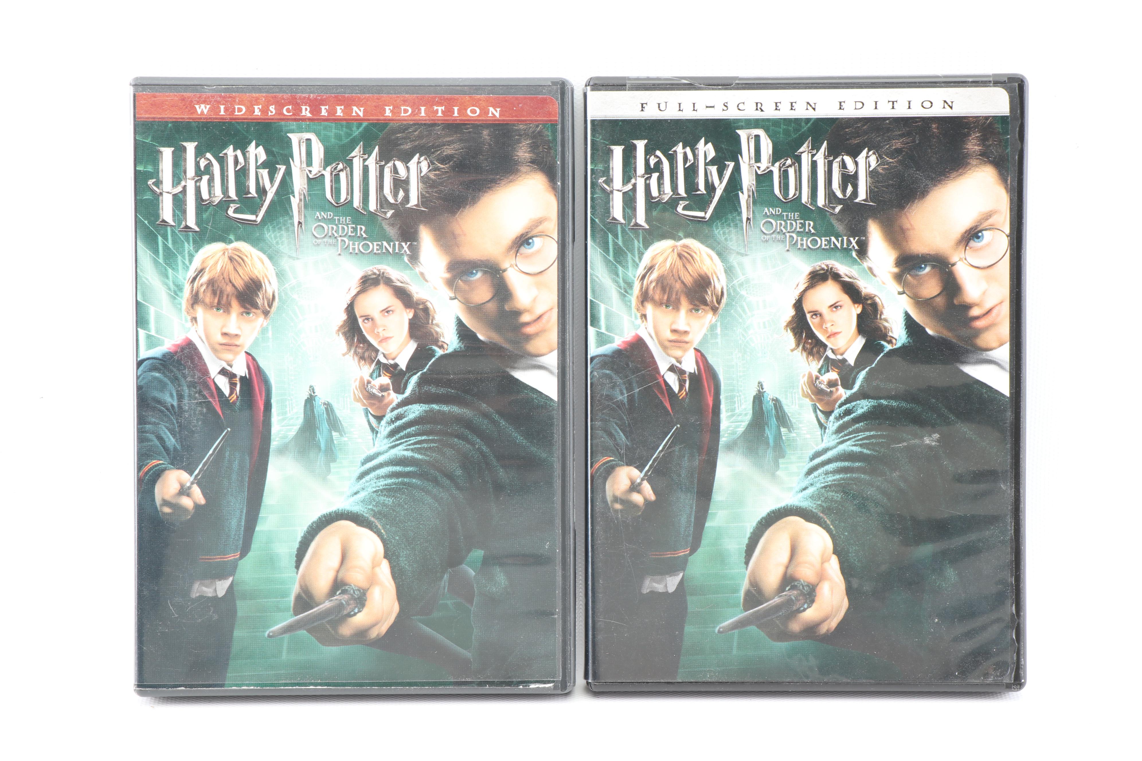 Complete DVD Collection of "Harry Potter" Films