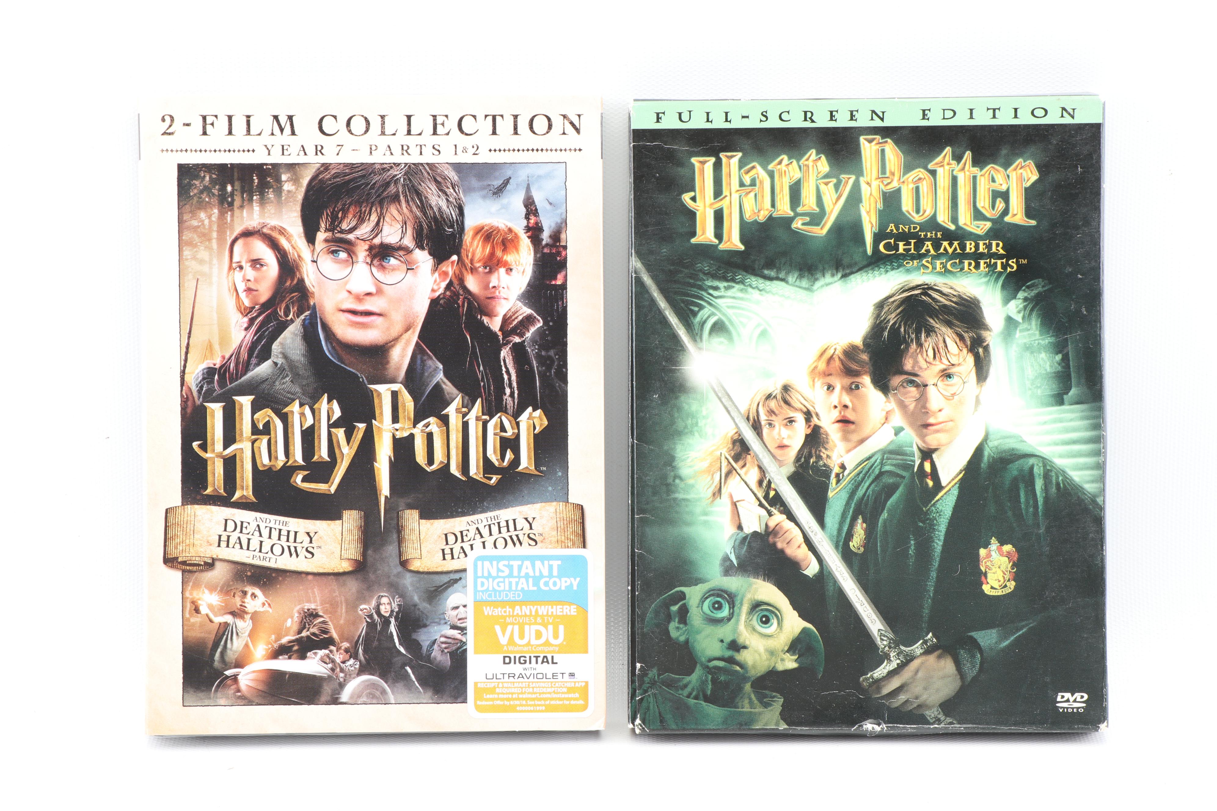 Complete DVD Collection of "Harry Potter" Films