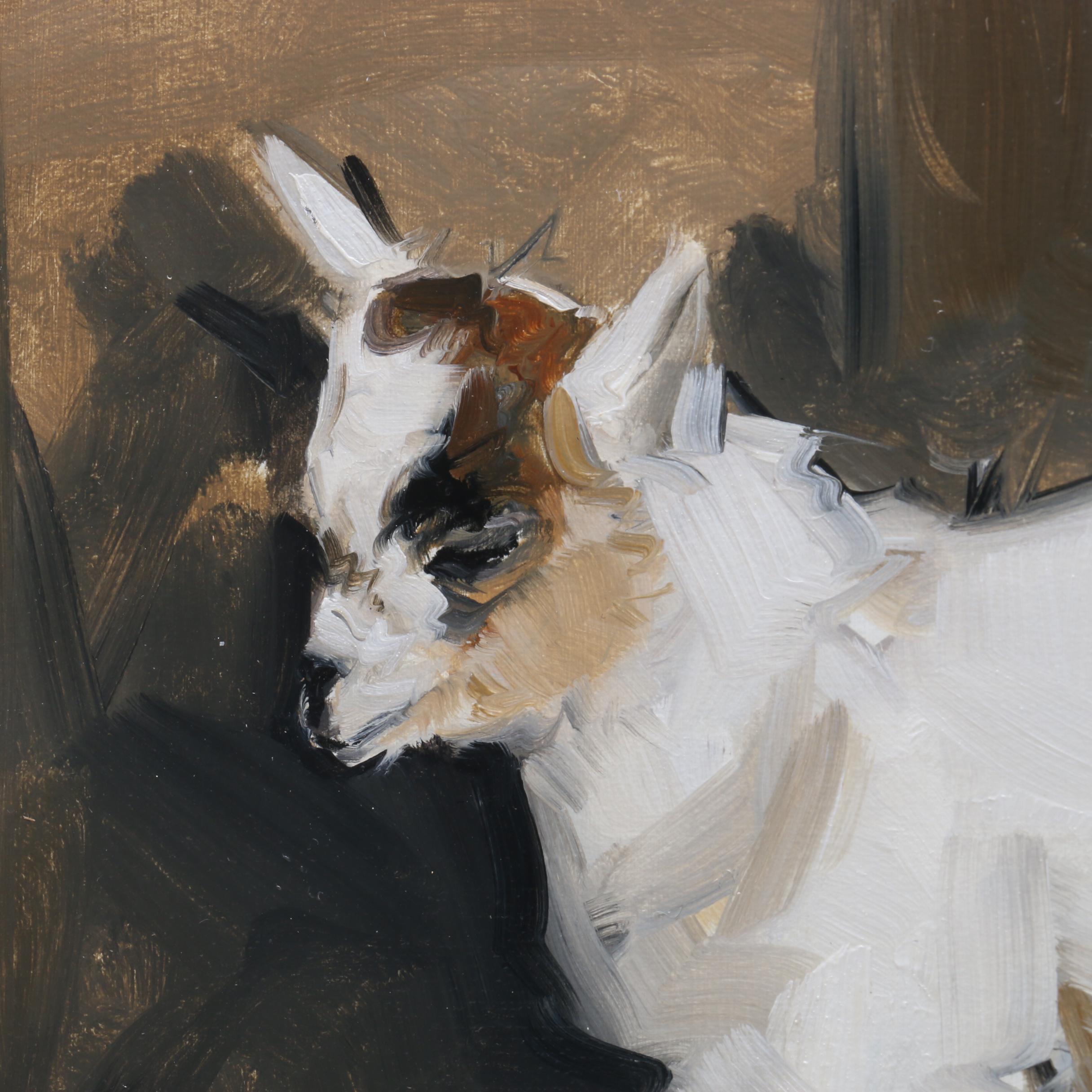 John Payne Oil Painting of Goat