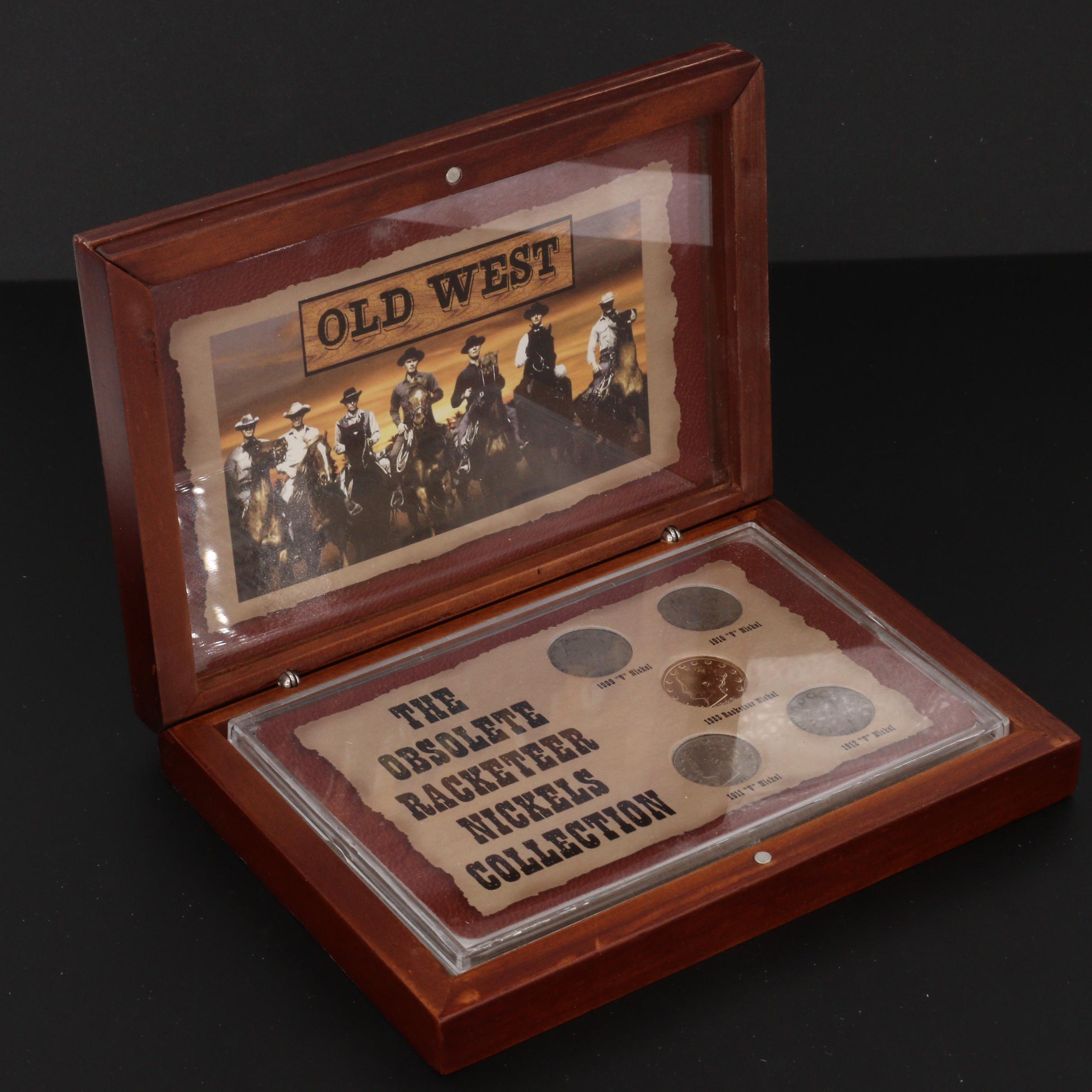 "The Obsolete Racketeer Nickels Collection" Coin Set