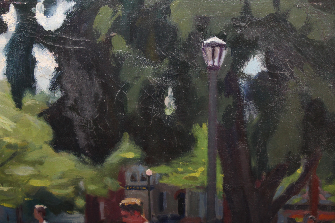 Anna Salom Oil Painting "Dupont Circle"