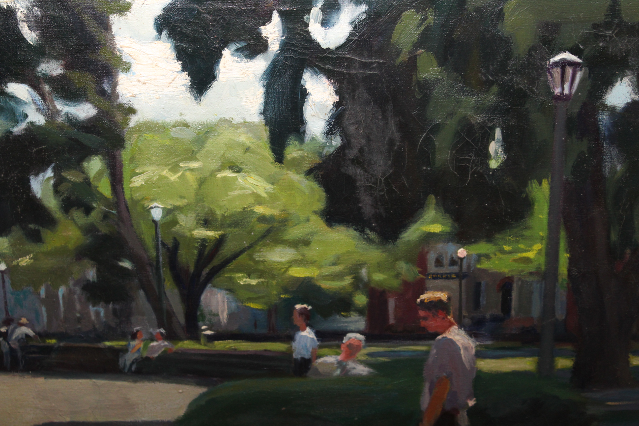 Anna Salom Oil Painting "Dupont Circle"