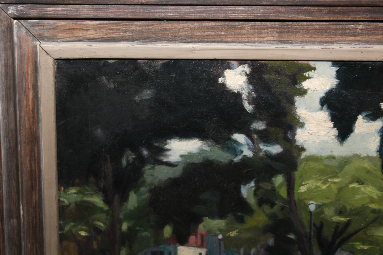 Anna Salom Oil Painting "Dupont Circle"