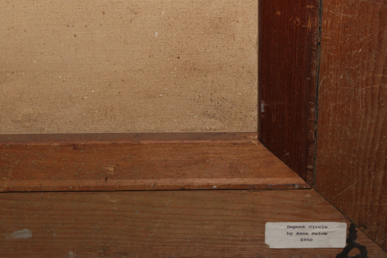 Anna Salom Oil Painting "Dupont Circle"