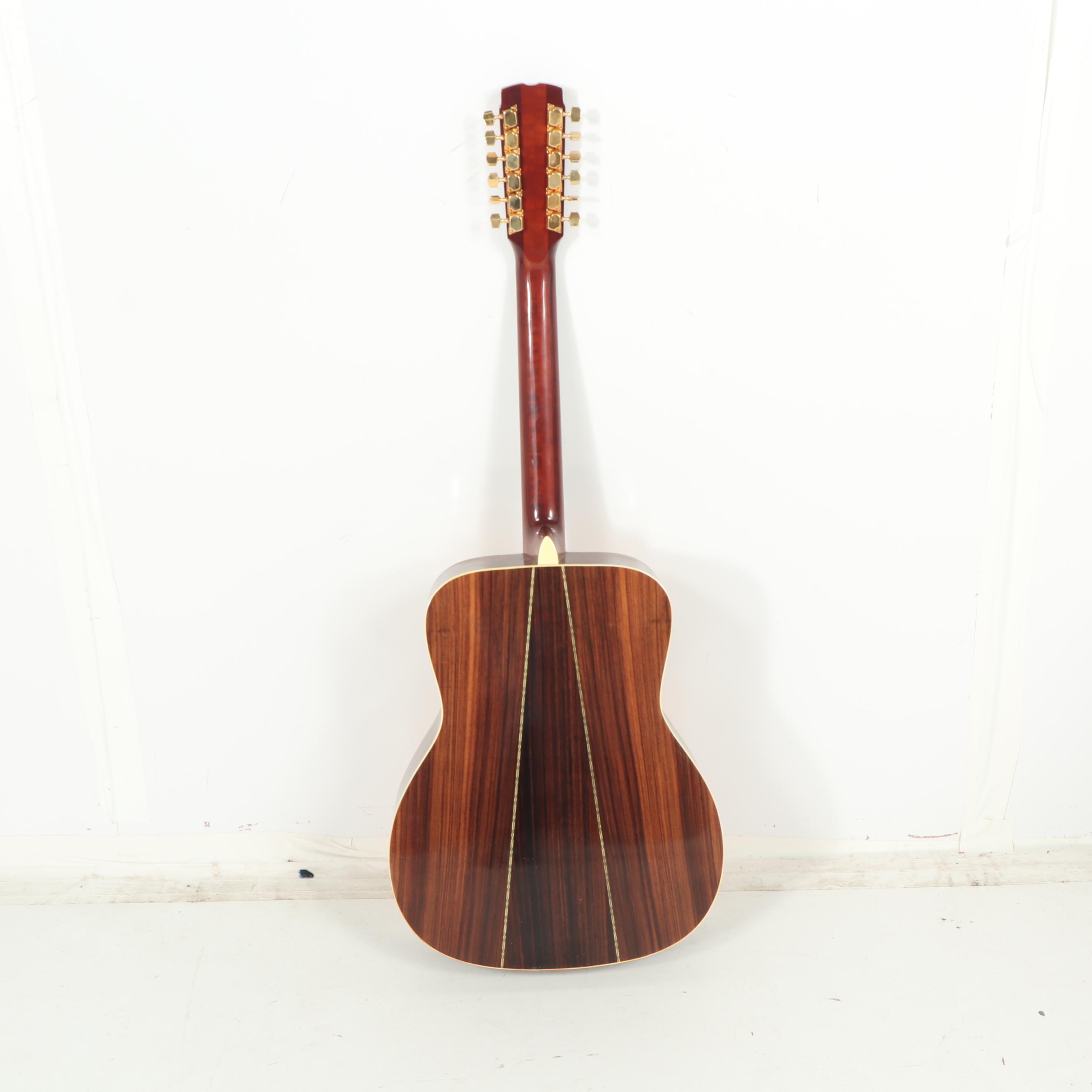 Conn F2712 12-String Dreadnought Acoustic Guitar with Case, Circa 1975