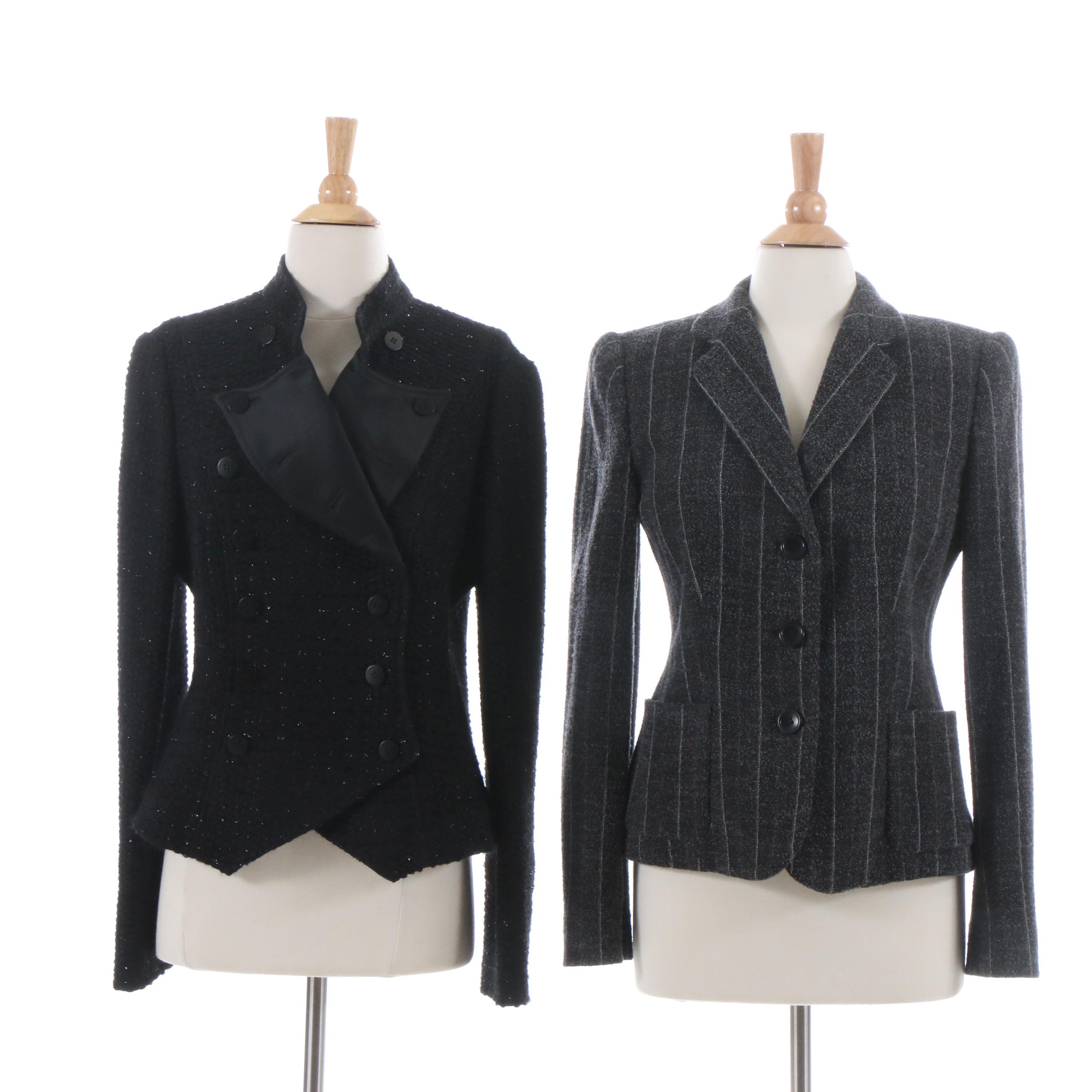Armani Collezioni Wool Blend Jackets