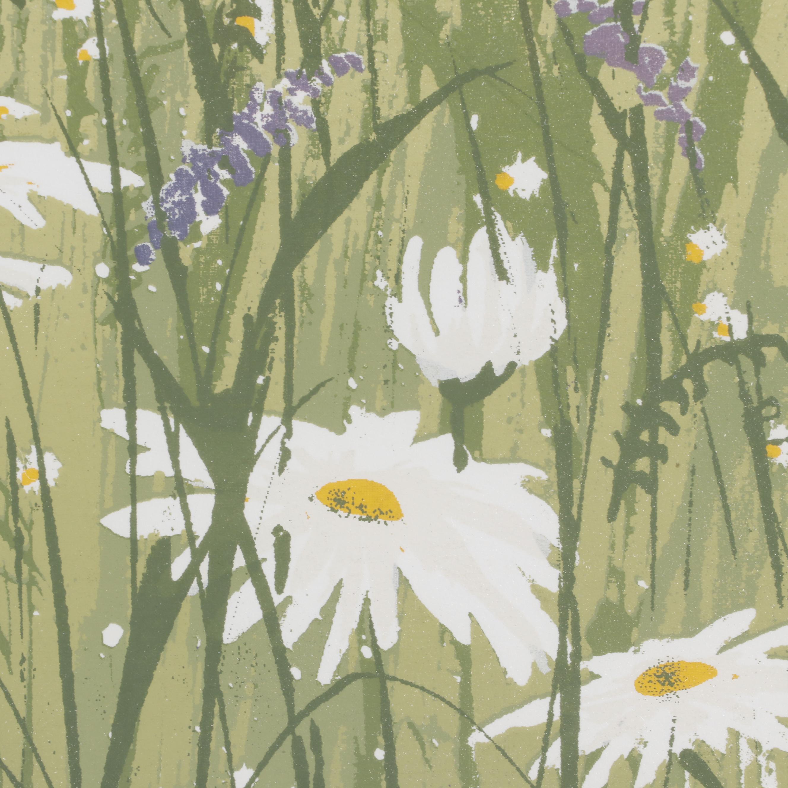 Marcia Gibbons Serigraphs "My Garden" and "Field Flowers"