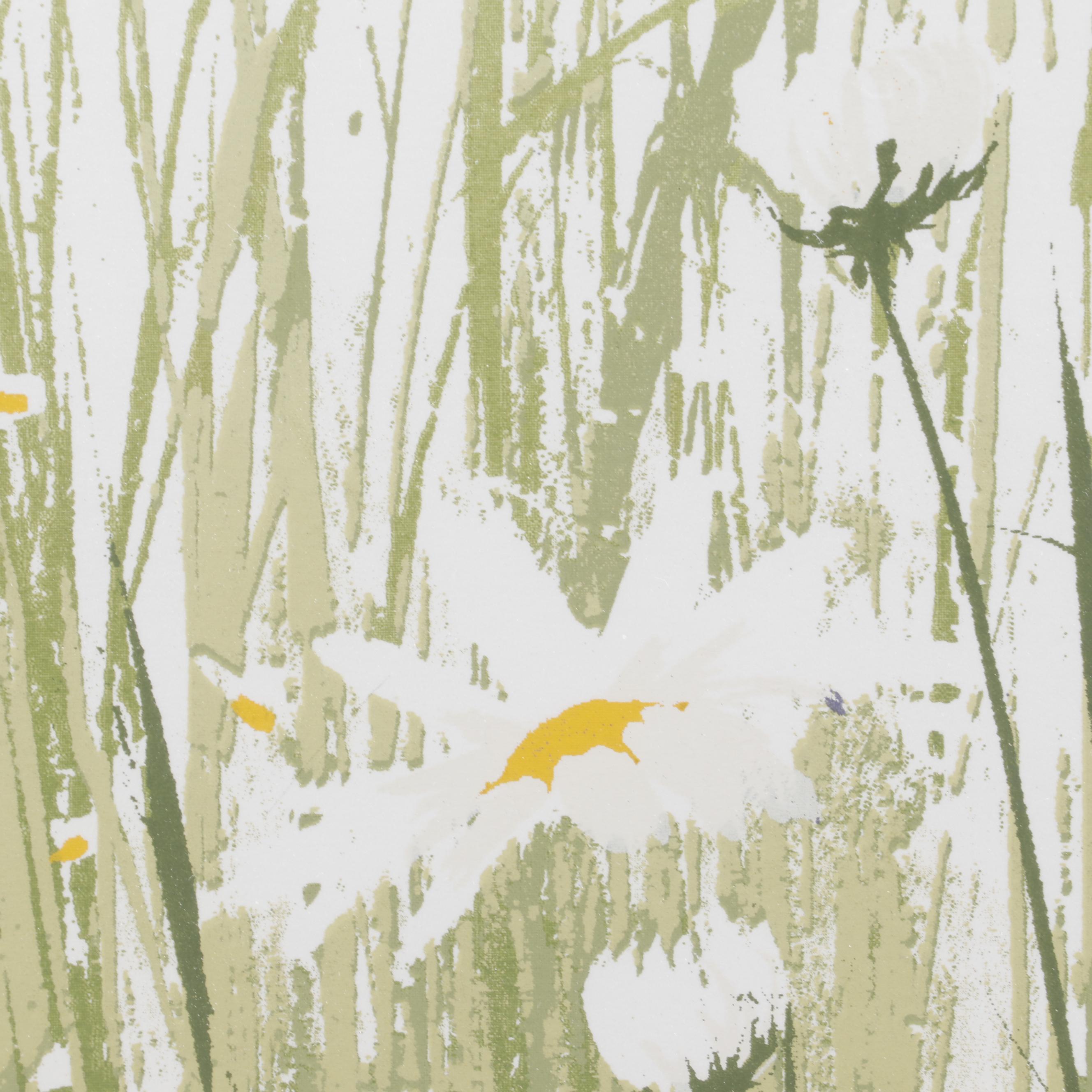 Marcia Gibbons Serigraphs "My Garden" and "Field Flowers"