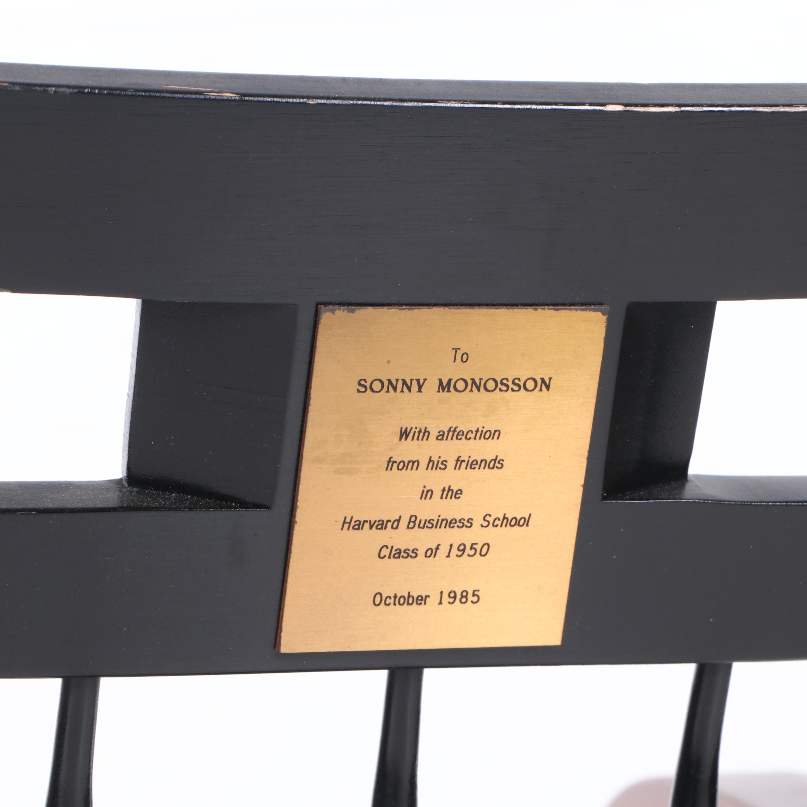 Nichols and Stone Harvard Graduate School of Business Administration Chair