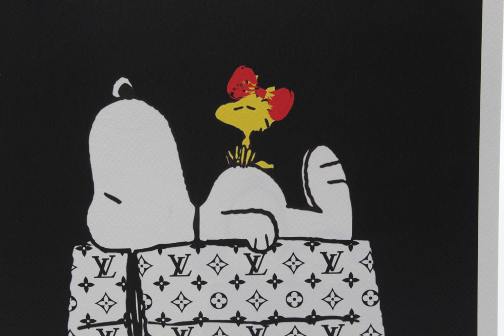 Death NYC Snoopy and Louis Vuitton Graphic Illustrations