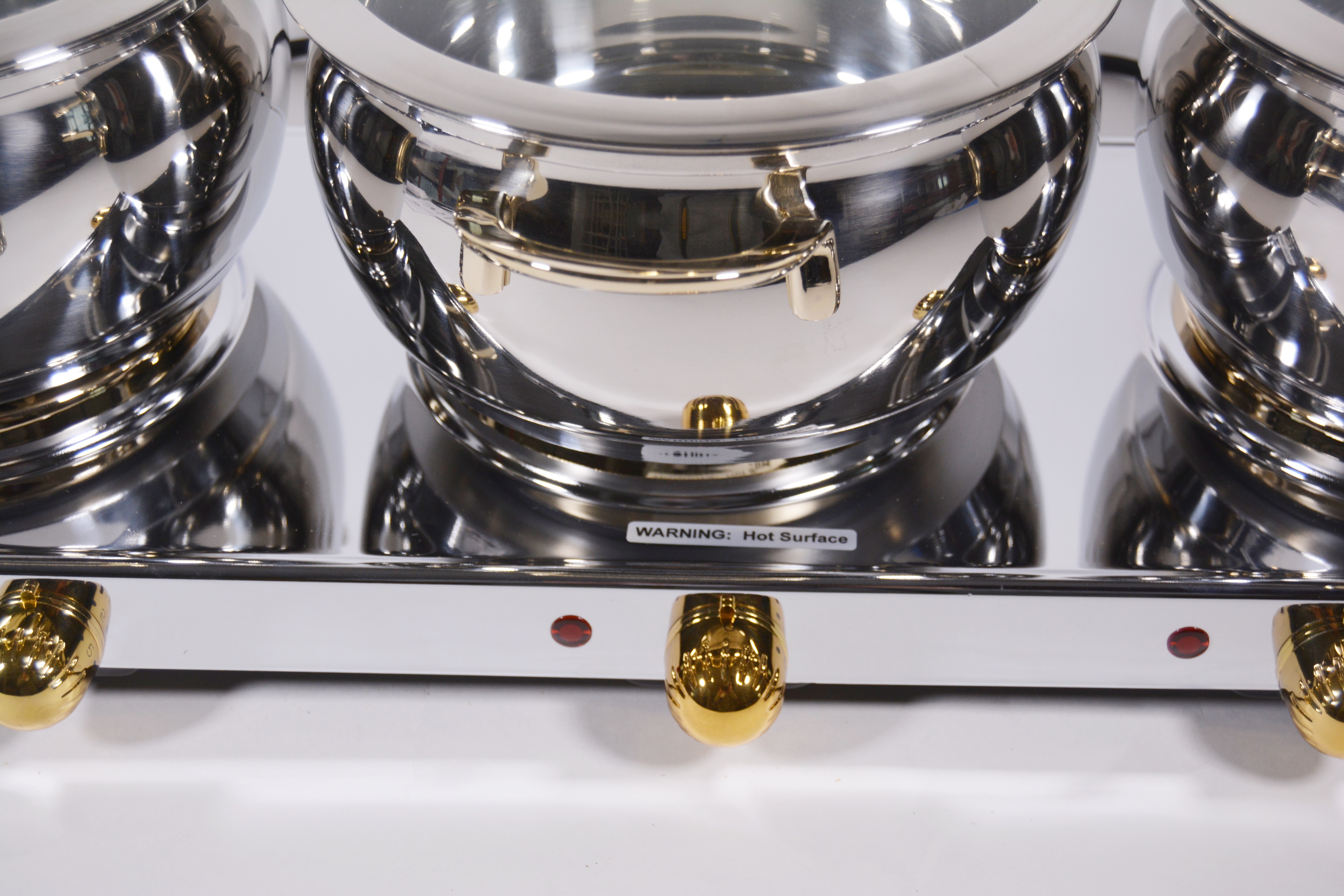 Triple Burner Portable Buffet Range by Cuisine-Cookware