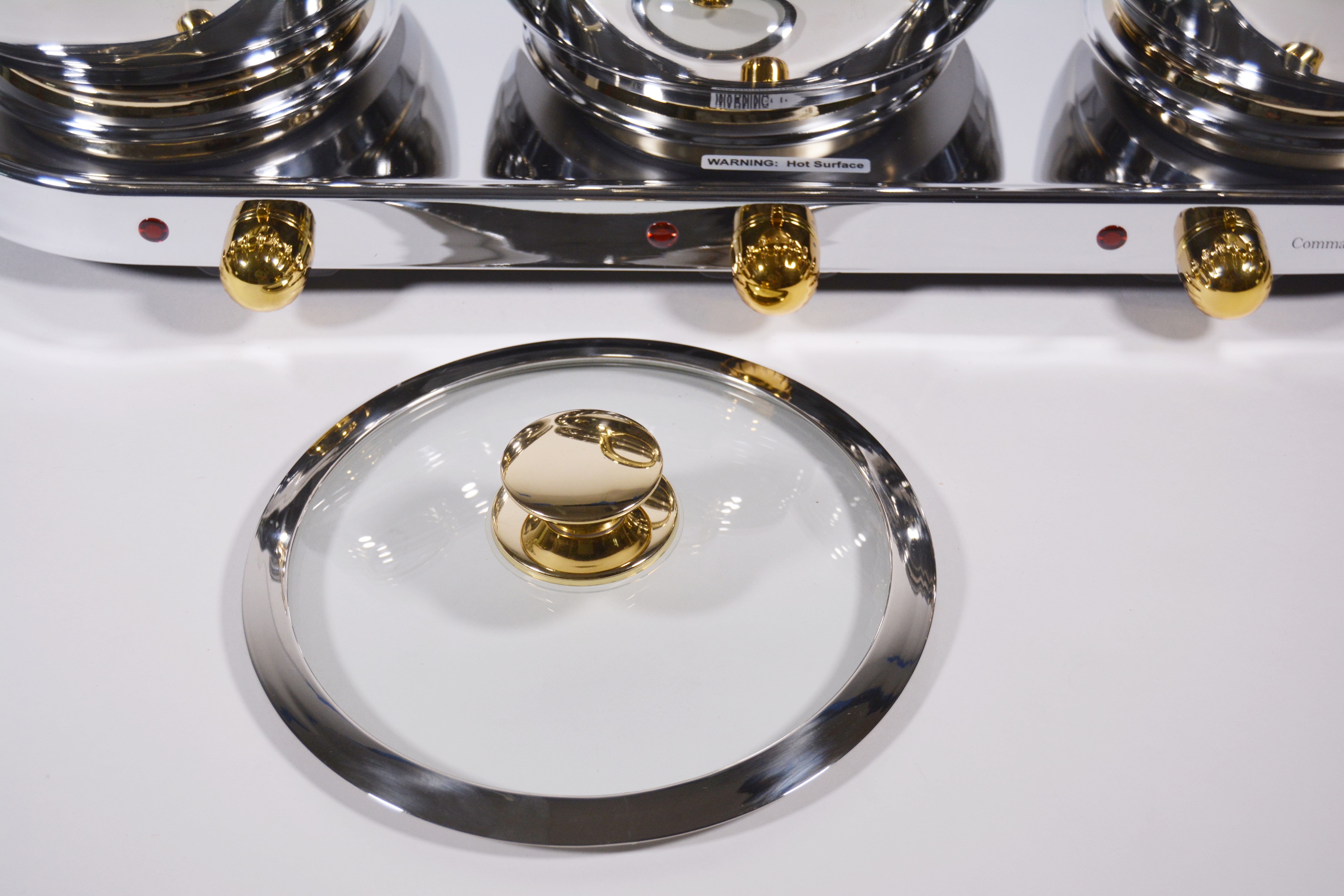 Triple Burner Portable Buffet Range by Cuisine-Cookware