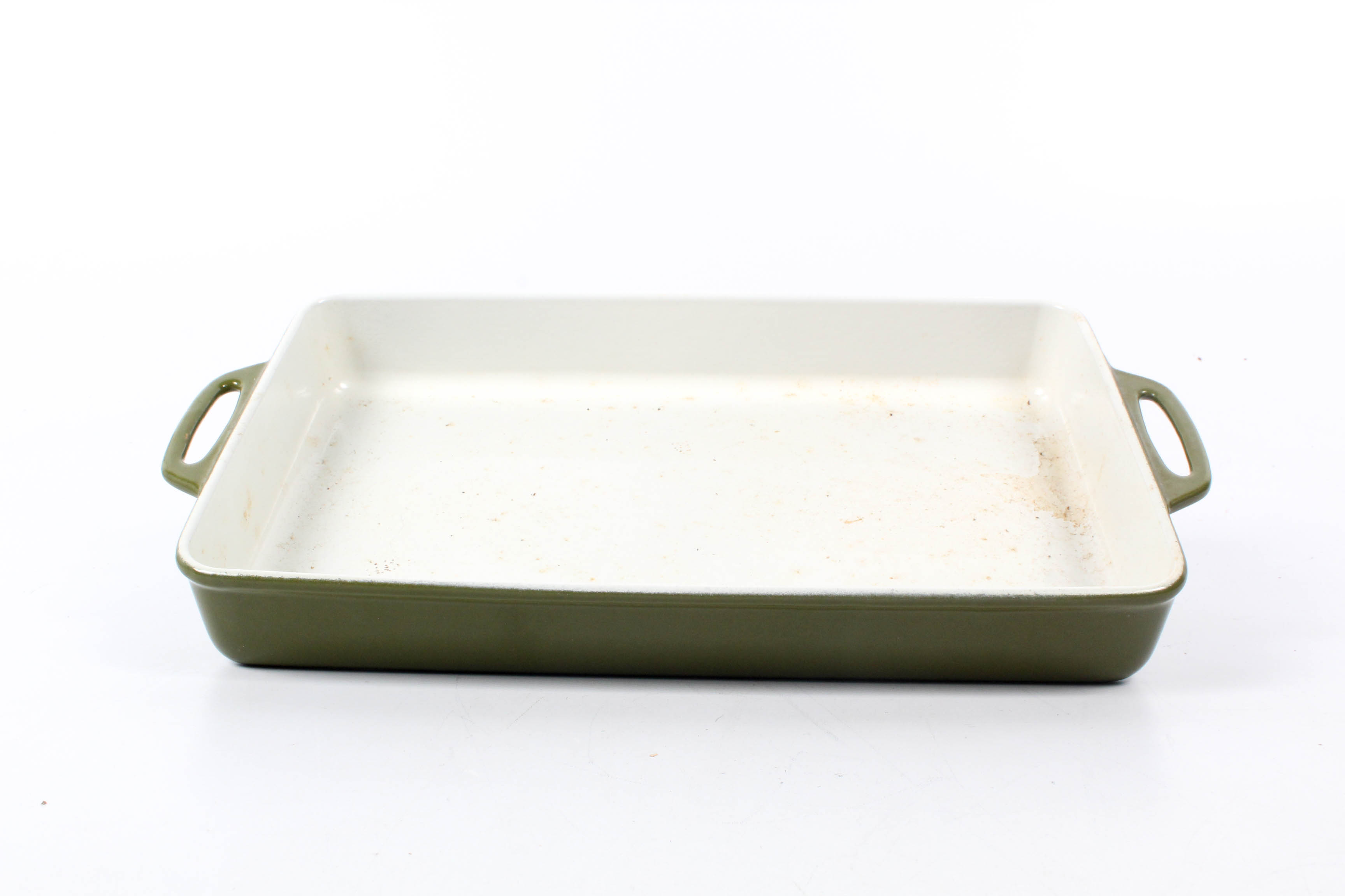Enameled and Raw Cast Iron Cookware, Mid Century