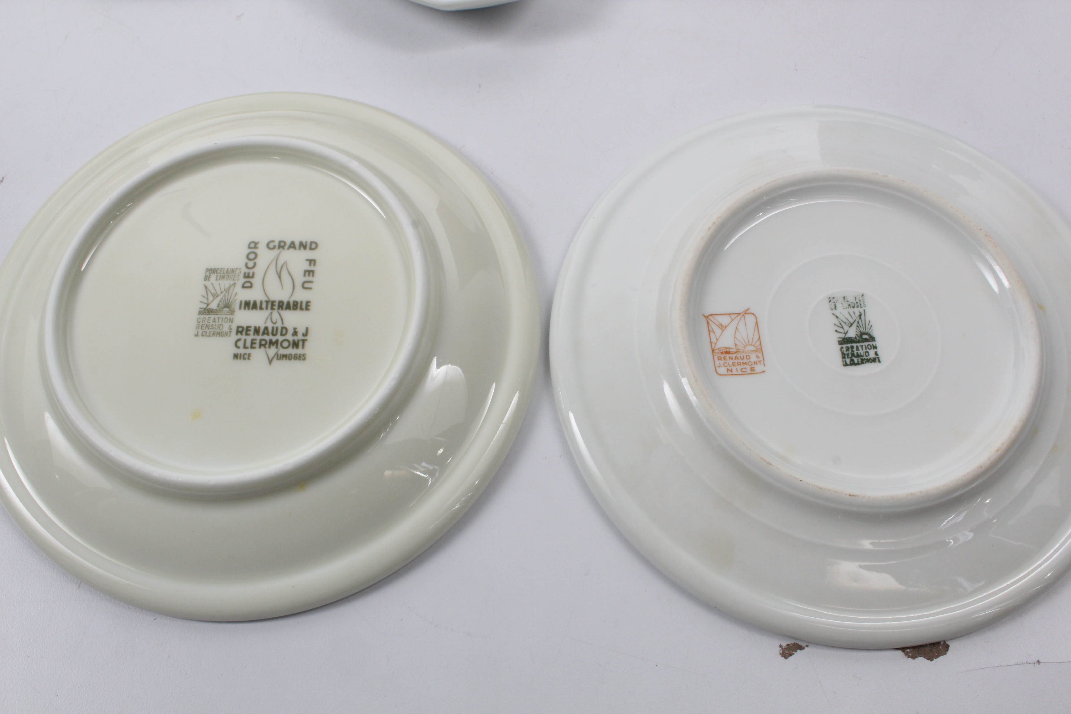 Vintage Haviland, Limoges, and More French Hotel Tableware, Mid 20th Century