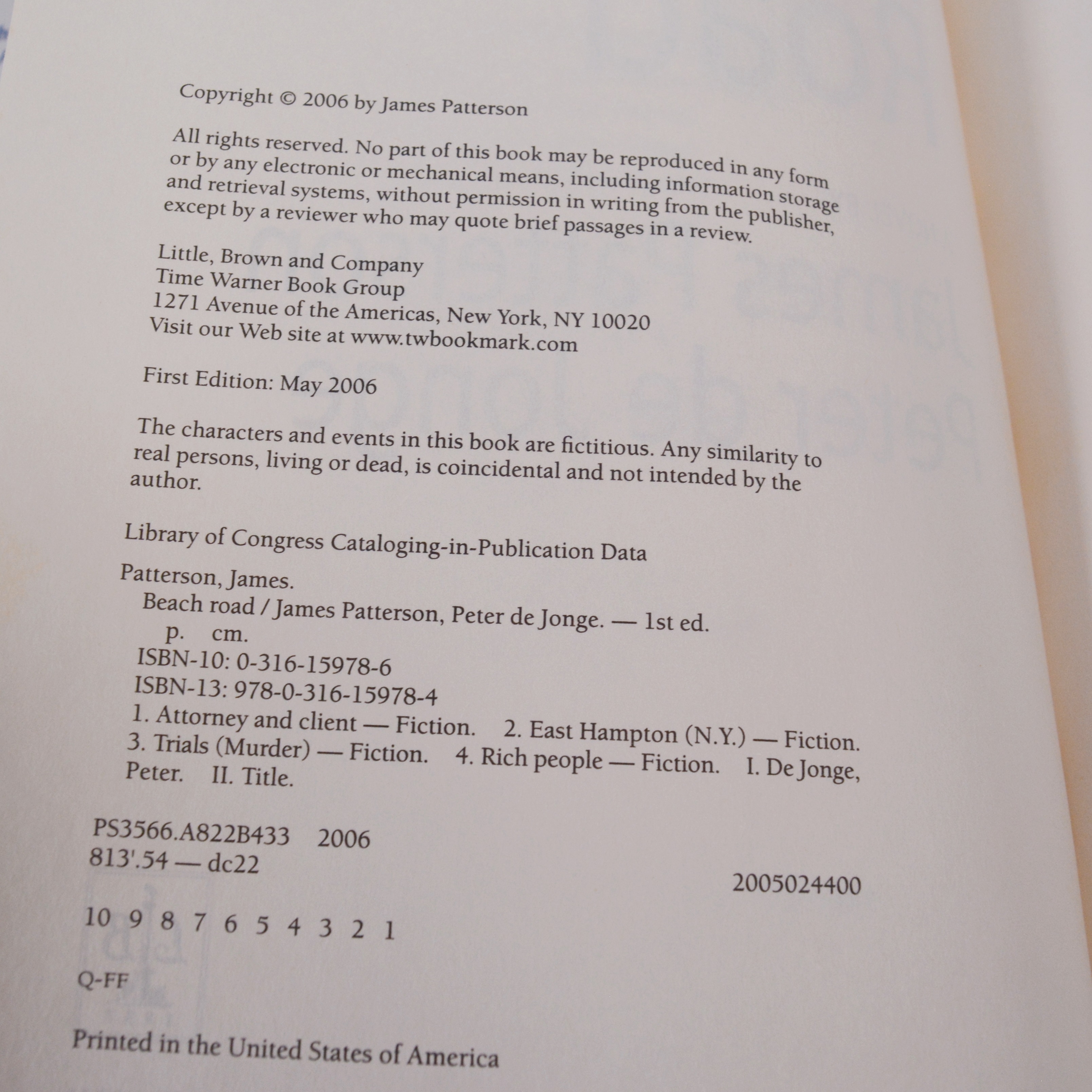 Collection of First Edition John Grisham and James Patterson Novels