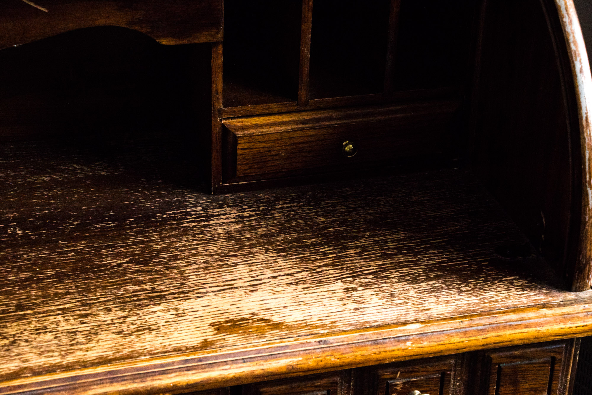 Contemporary Roll-Top Desk