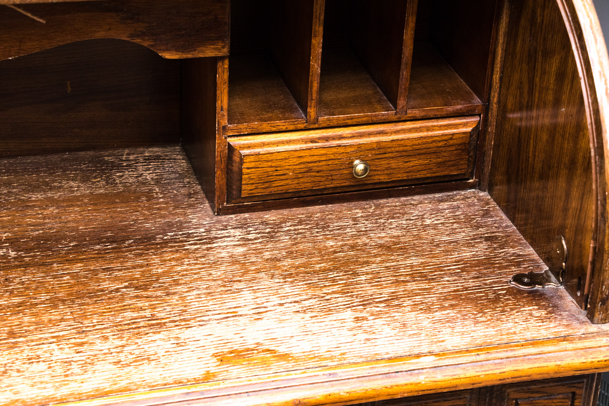 Contemporary Roll-Top Desk