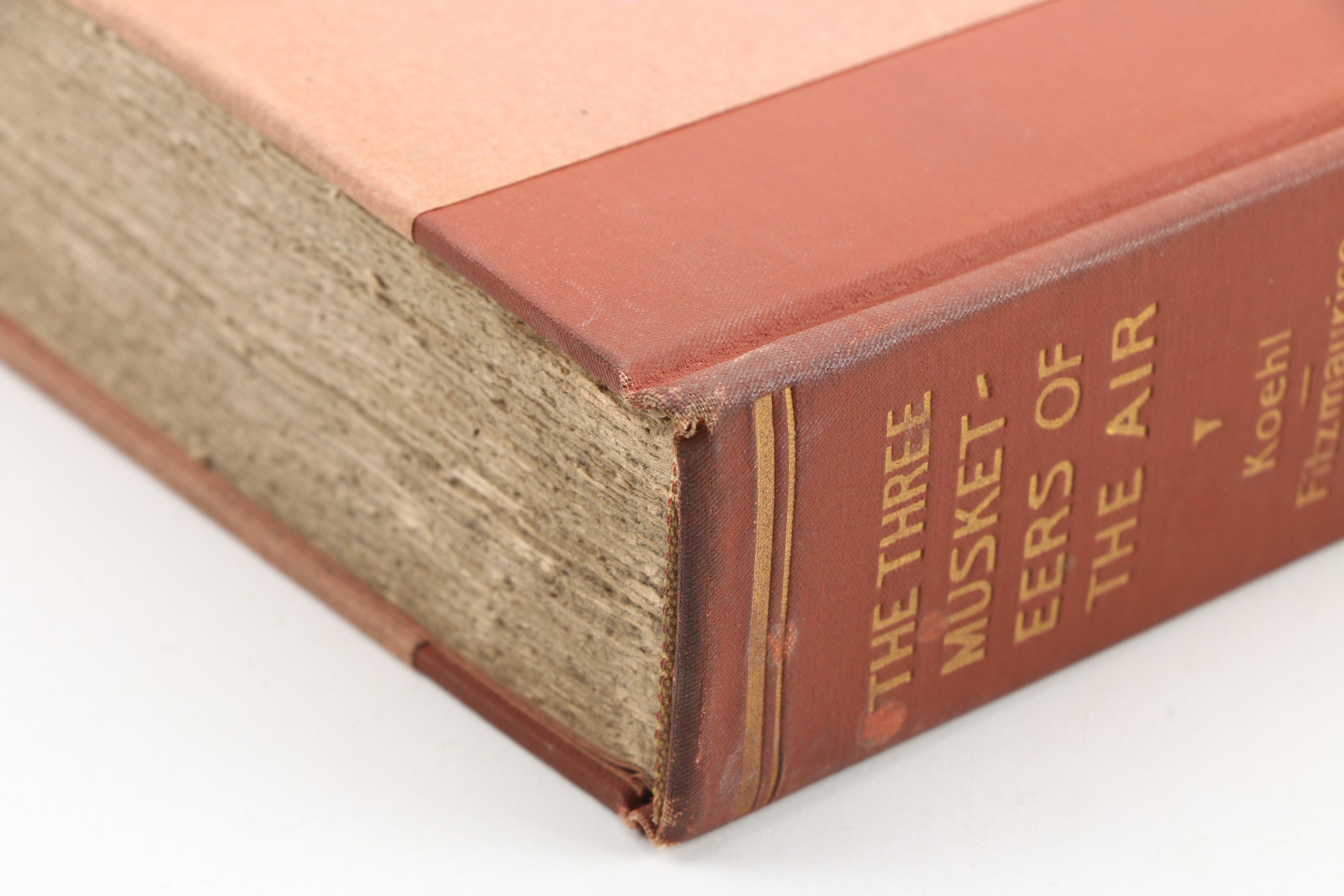 Signed Limited First Edition "The Three Musketeers of the Air" 1928