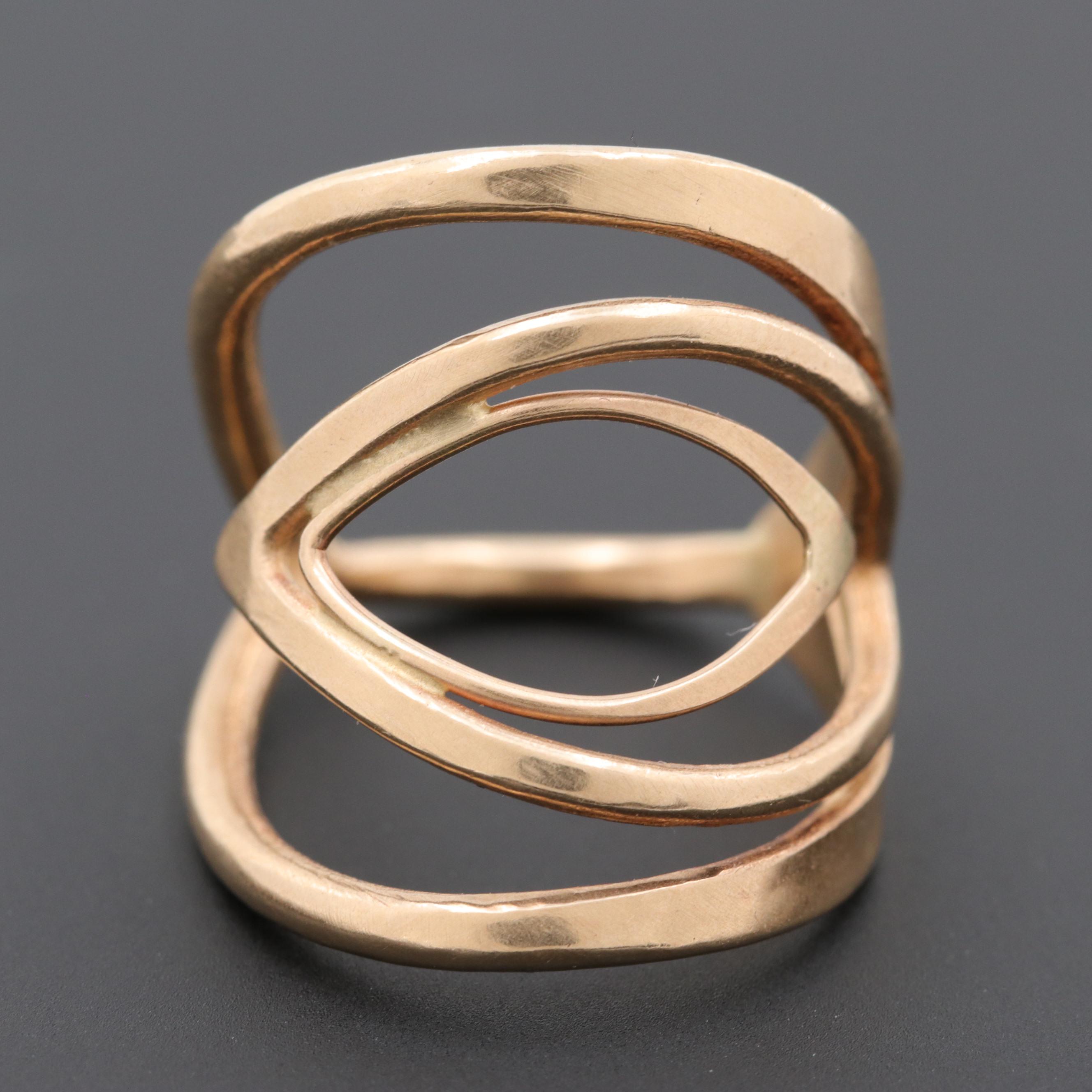 14K Yellow Gold Ring