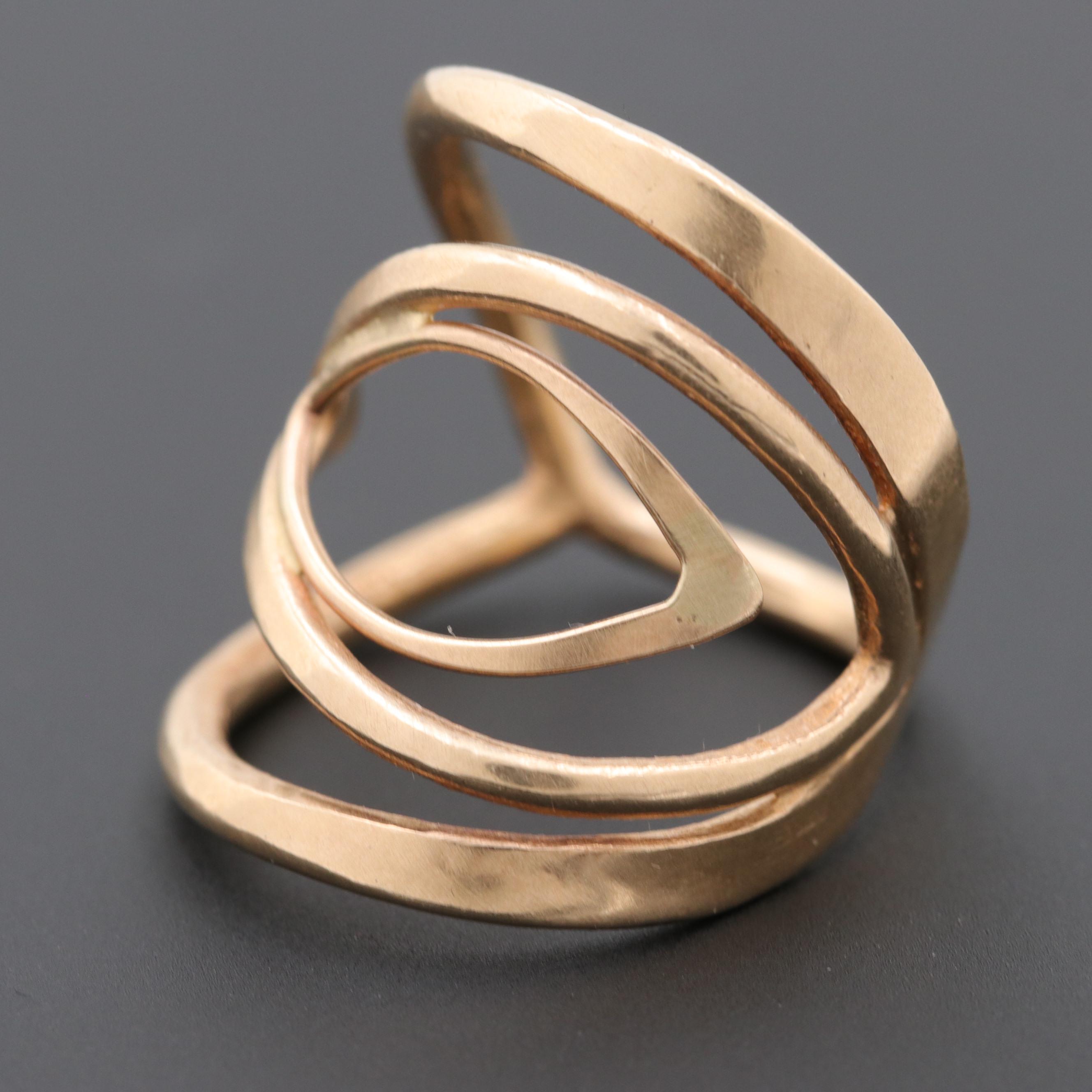 14K Yellow Gold Ring