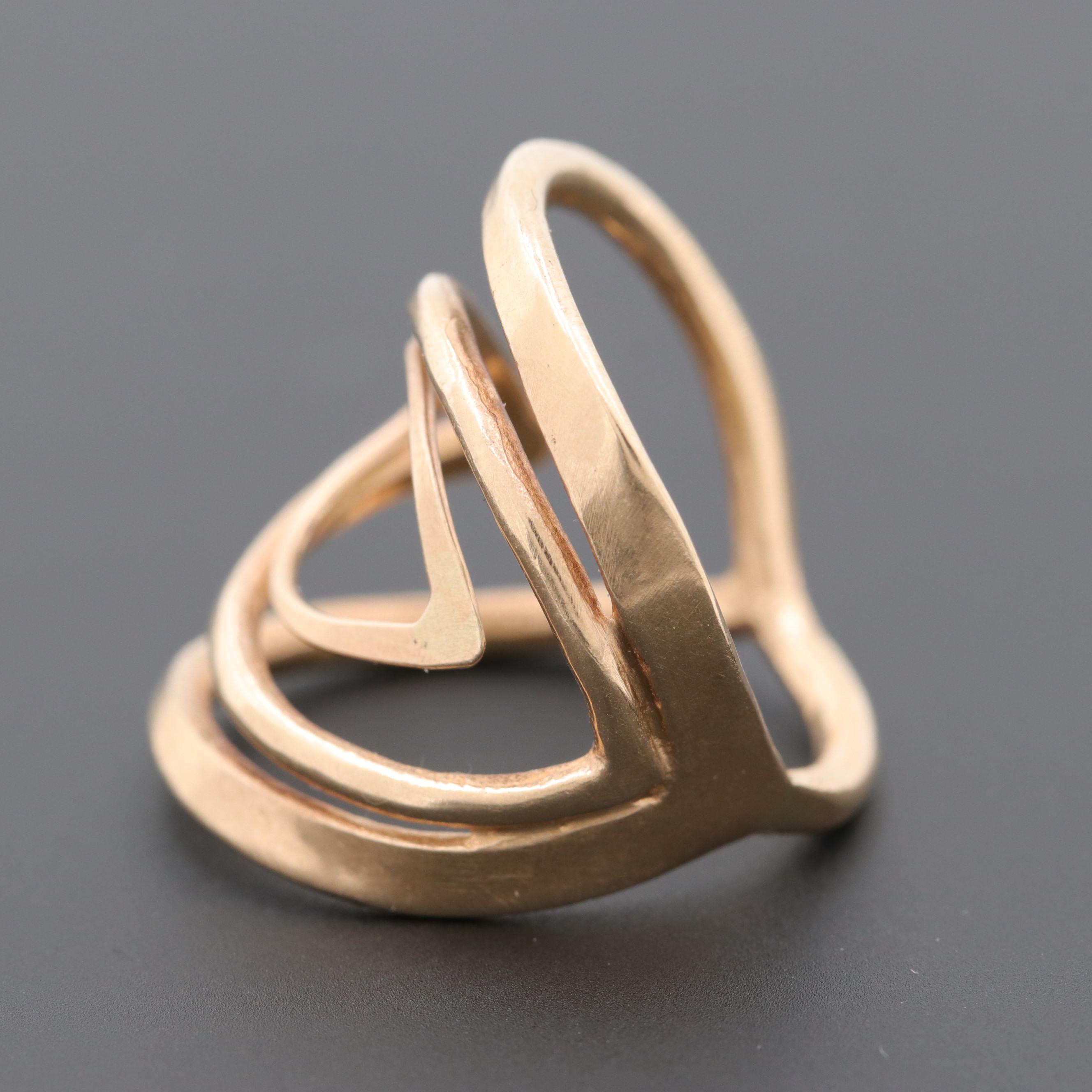 14K Yellow Gold Ring