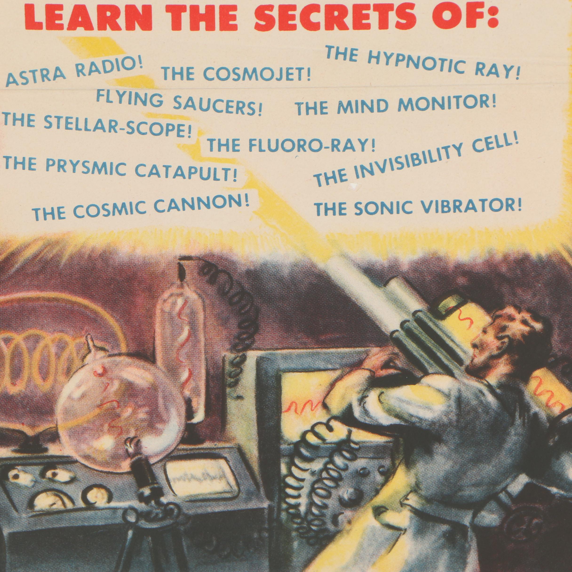 "The Lost Planet" Serial Theatrical Release One Sheet Poster, 1953