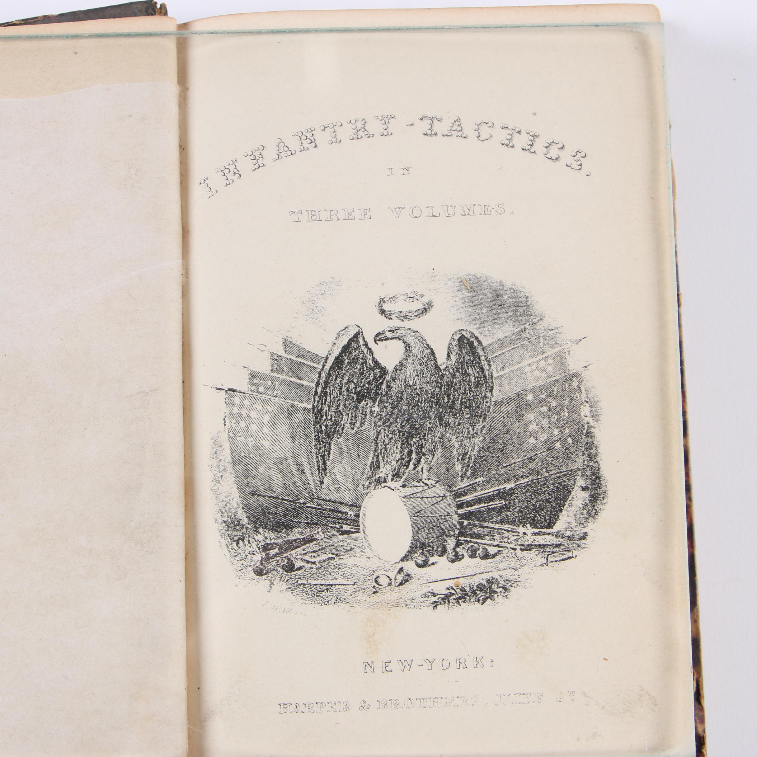1861 "Infantry Tactics" of Winfield Scott in Three Volumes