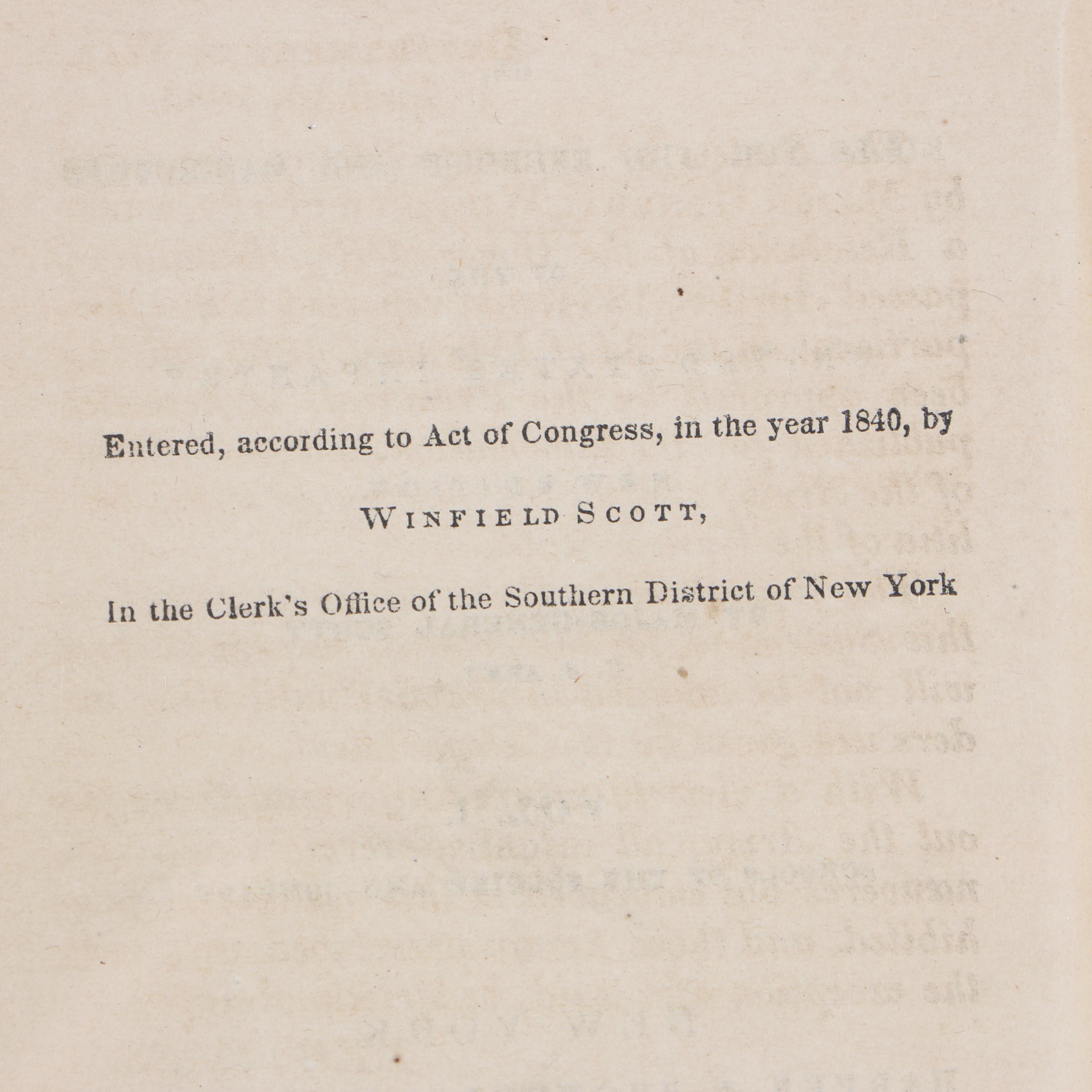 1861 "Infantry Tactics" of Winfield Scott in Three Volumes