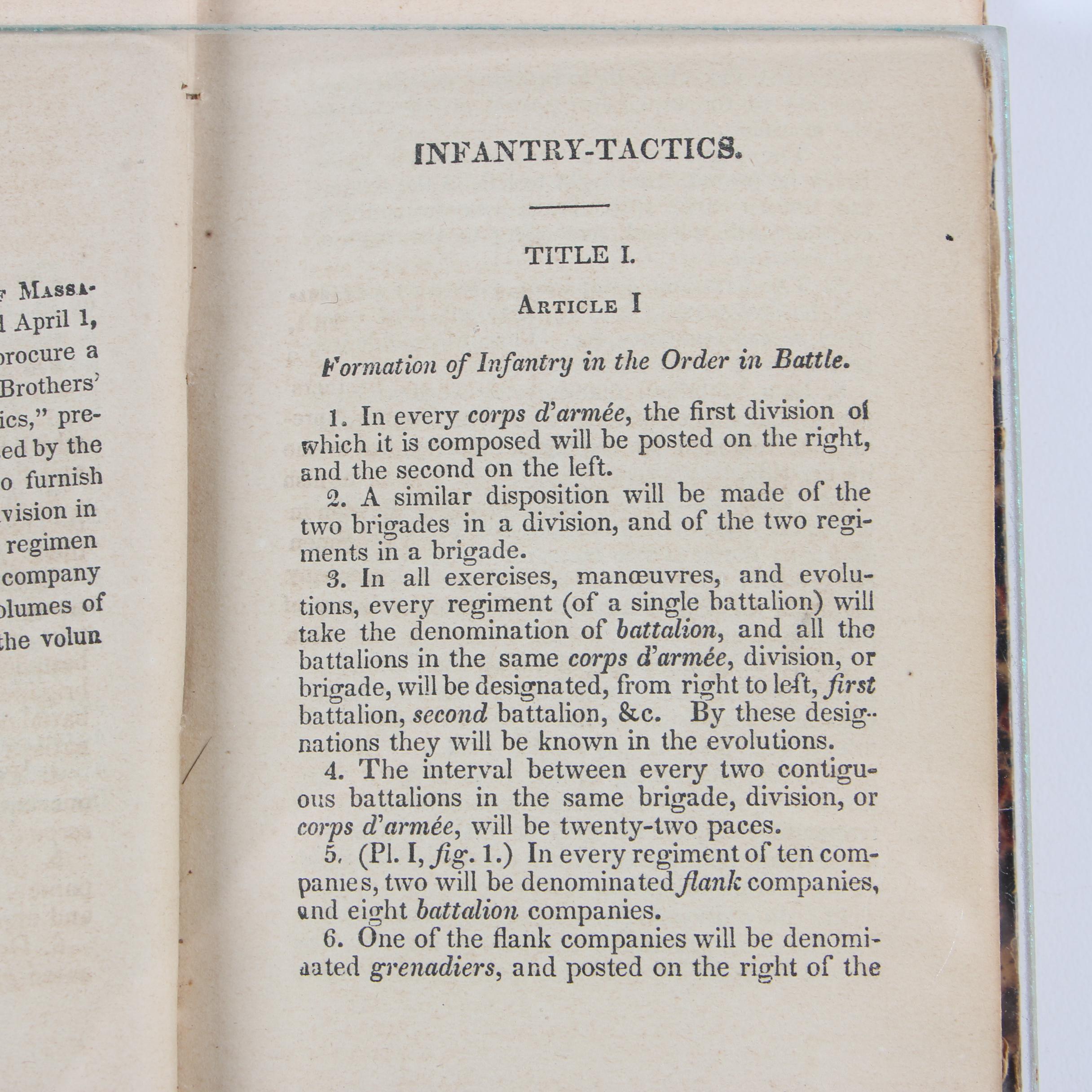 1861 "Infantry Tactics" of Winfield Scott in Three Volumes