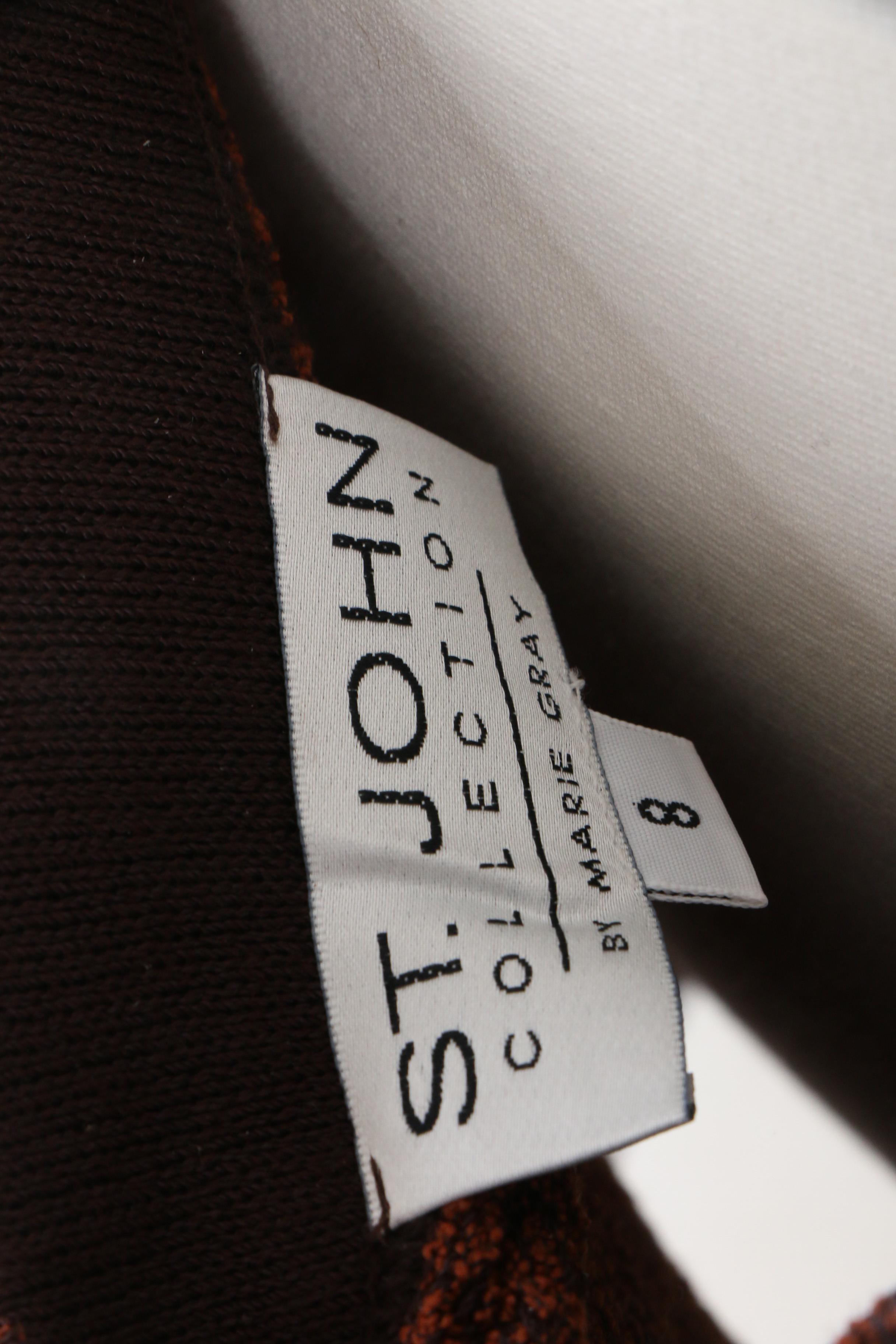 St. John and St. John Collection Knit Suit Separates and Silk Sleeveless Blouse