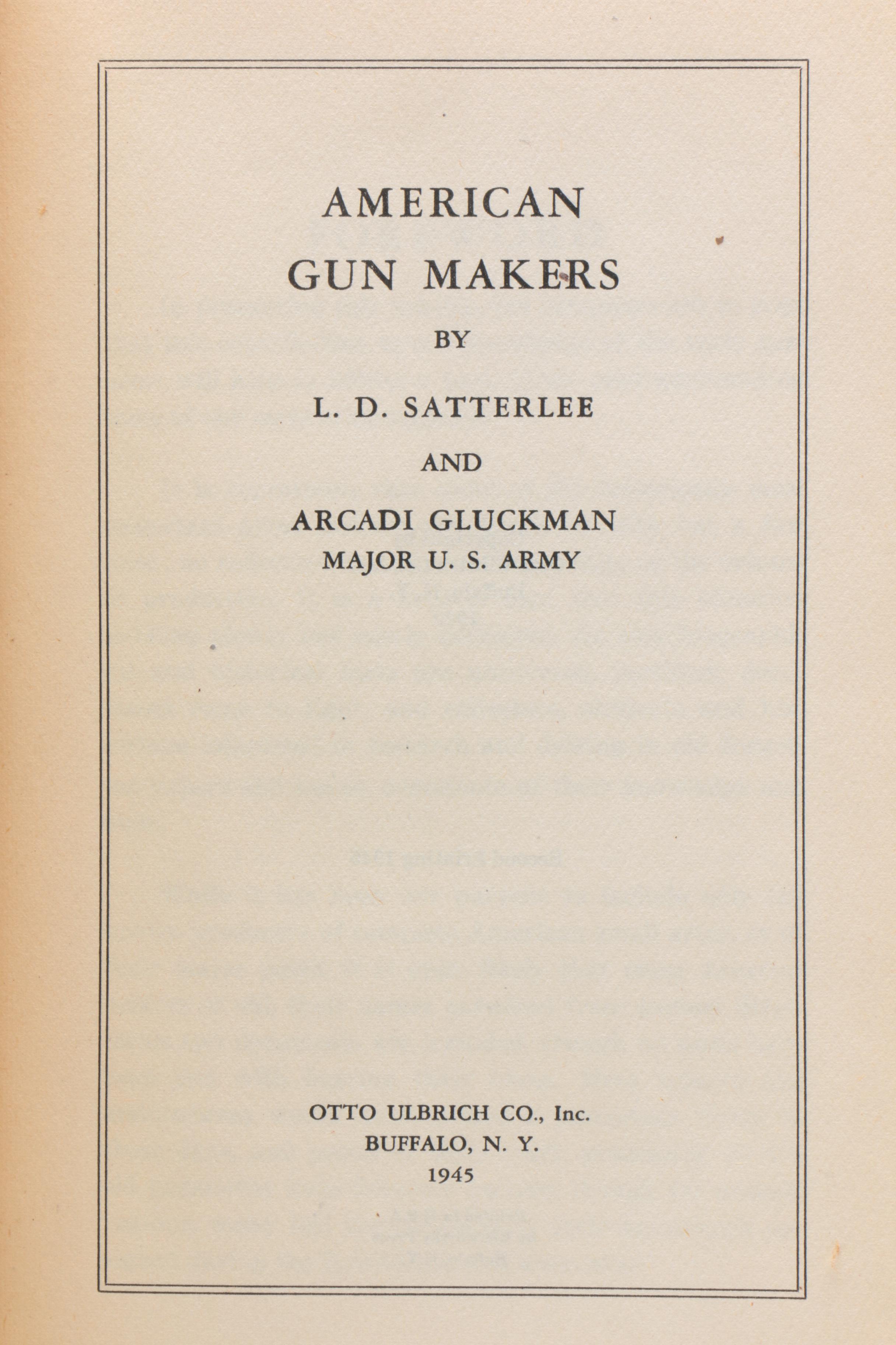 Vintage Firearms Books