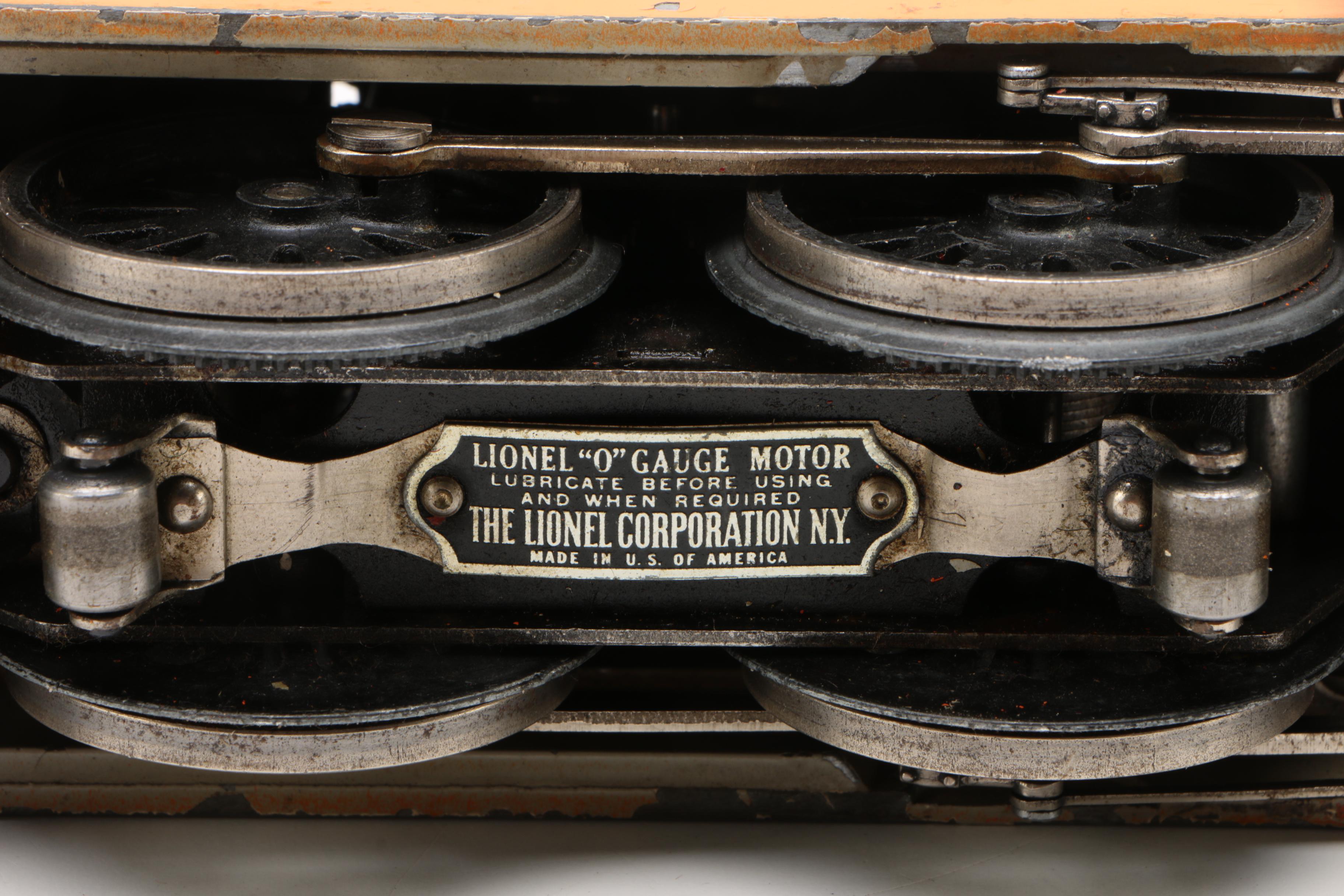 Lionel O Gauge Hiawatha Steam Locomotive, Tender, and Passenger Cars, 1930s