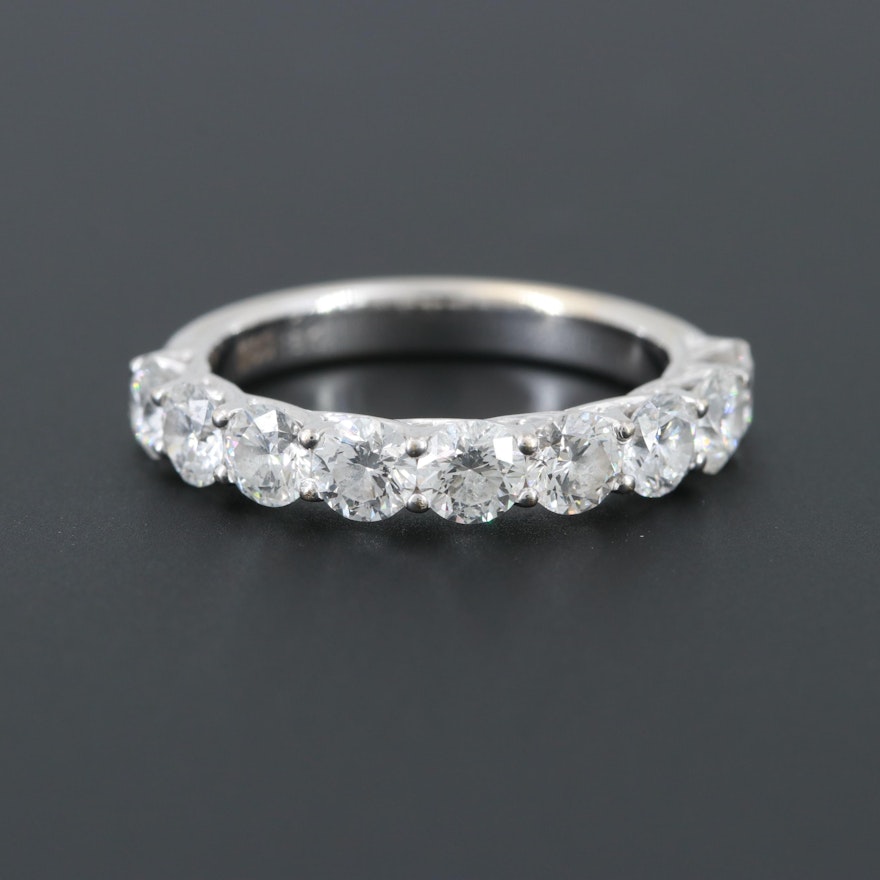 18K White Gold 1.57 CTW Diamond Ring