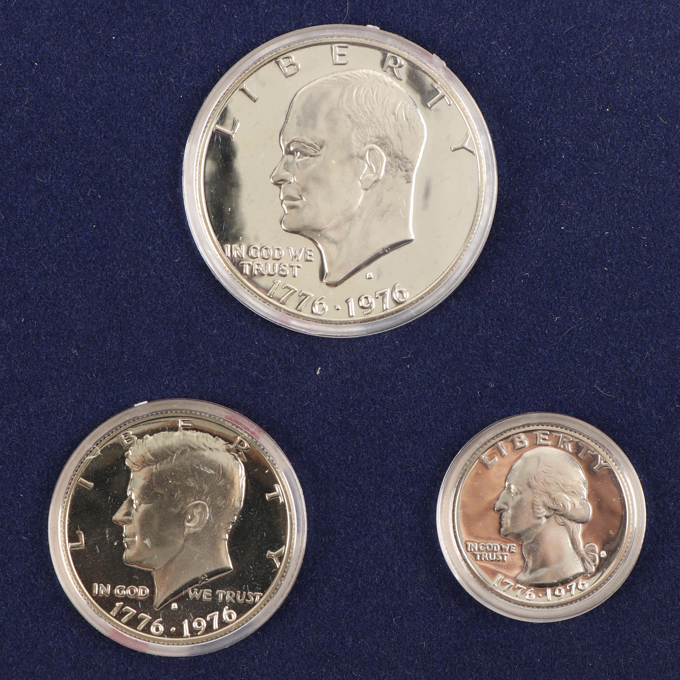 Collection of United States Bicentennial Silver Proof Sets