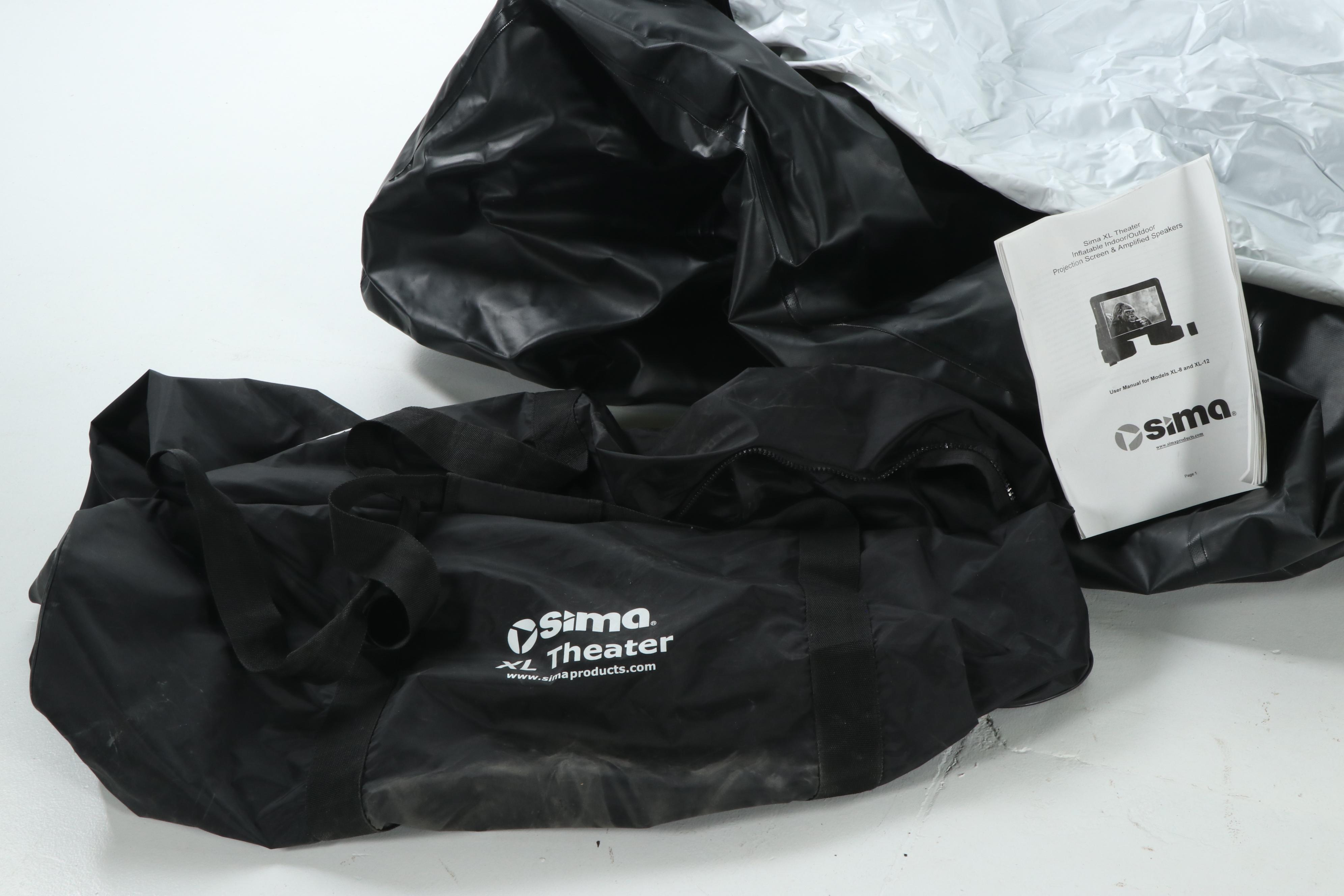 SIMA XL SXL-8 Theater Inflatable Indoor/Outdoor Screen and Speakers