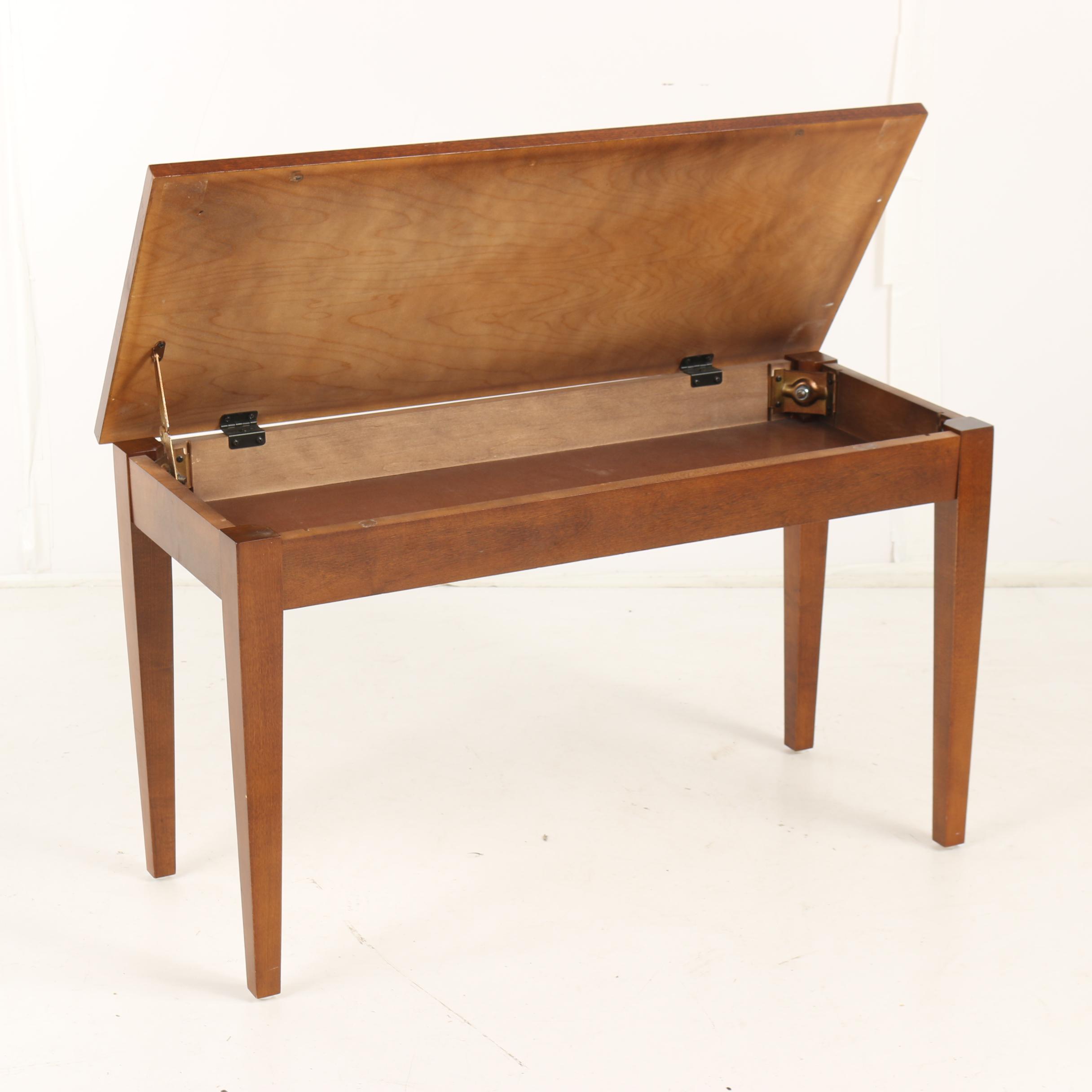 Yamaha P22 WAL Upright Piano and Bench, 1995