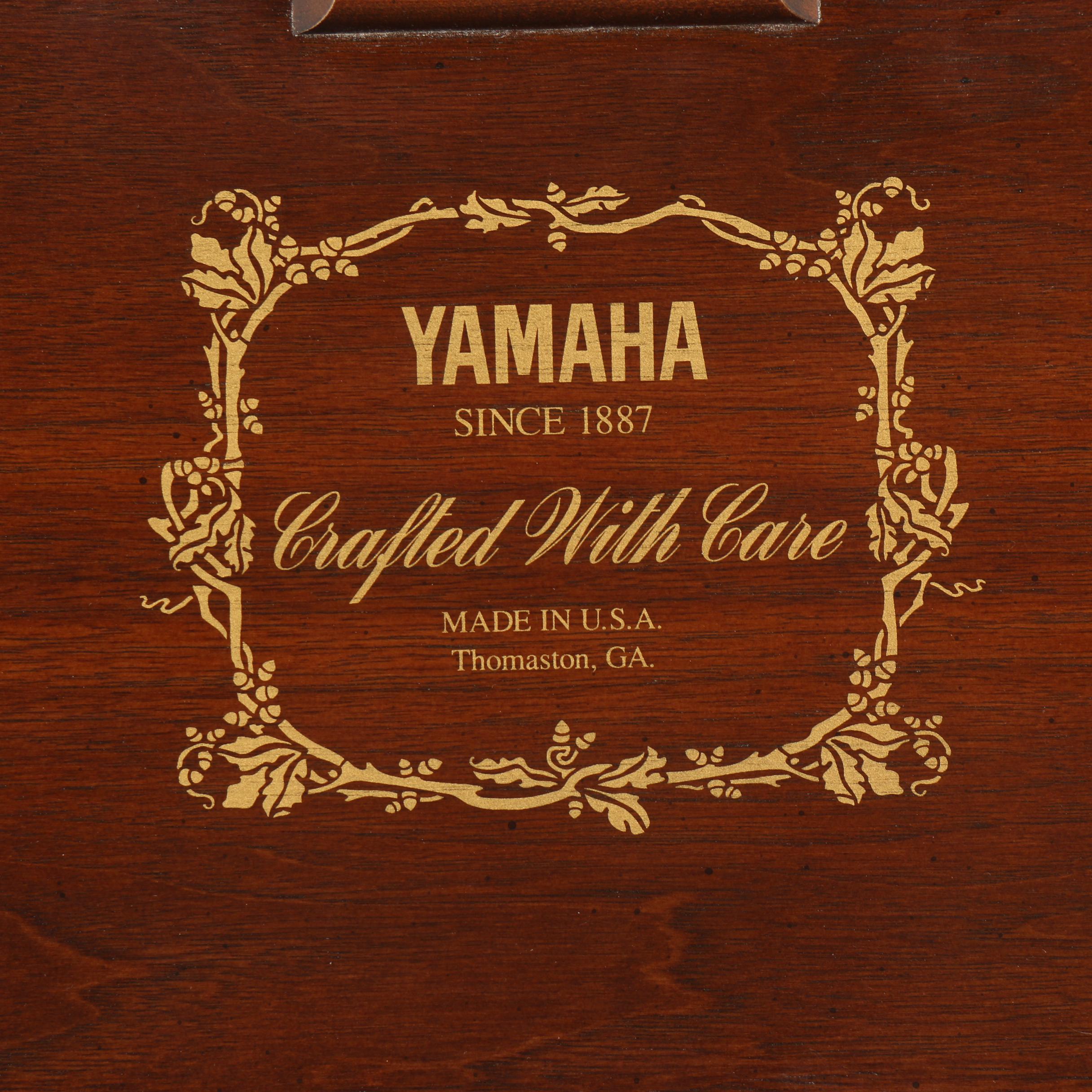 Yamaha P22 WAL Upright Piano and Bench, 1995