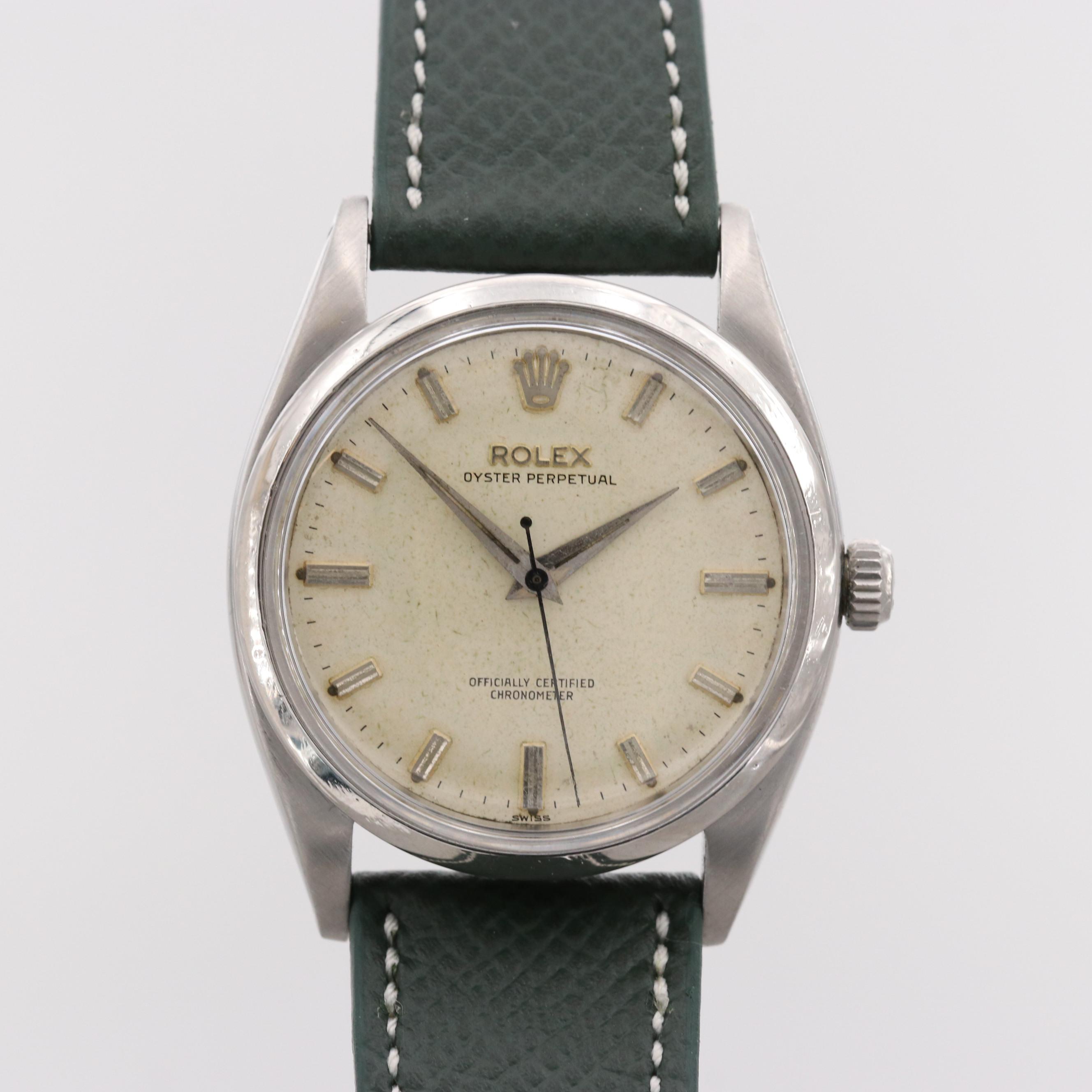 Rolex Oyster Perpetual Stainless Steel Watch, 1957