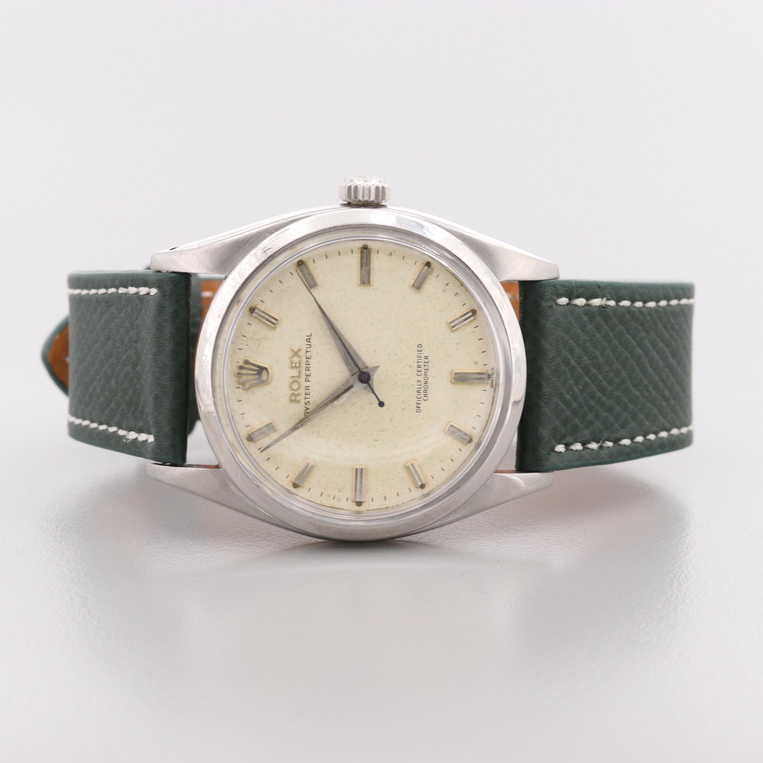 Rolex Oyster Perpetual Stainless Steel Watch, 1957