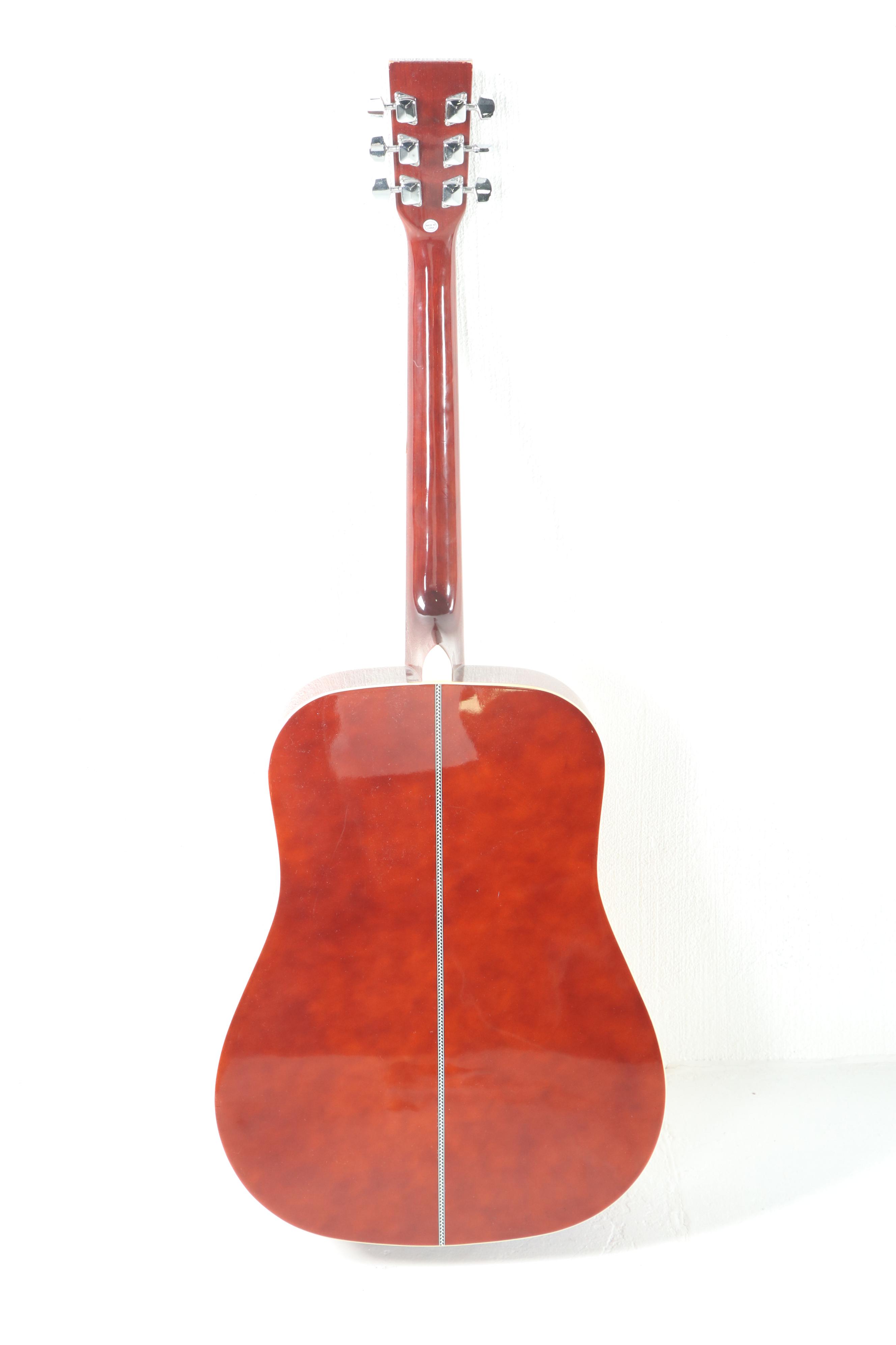 Burswood Acoustic Guitar with Case