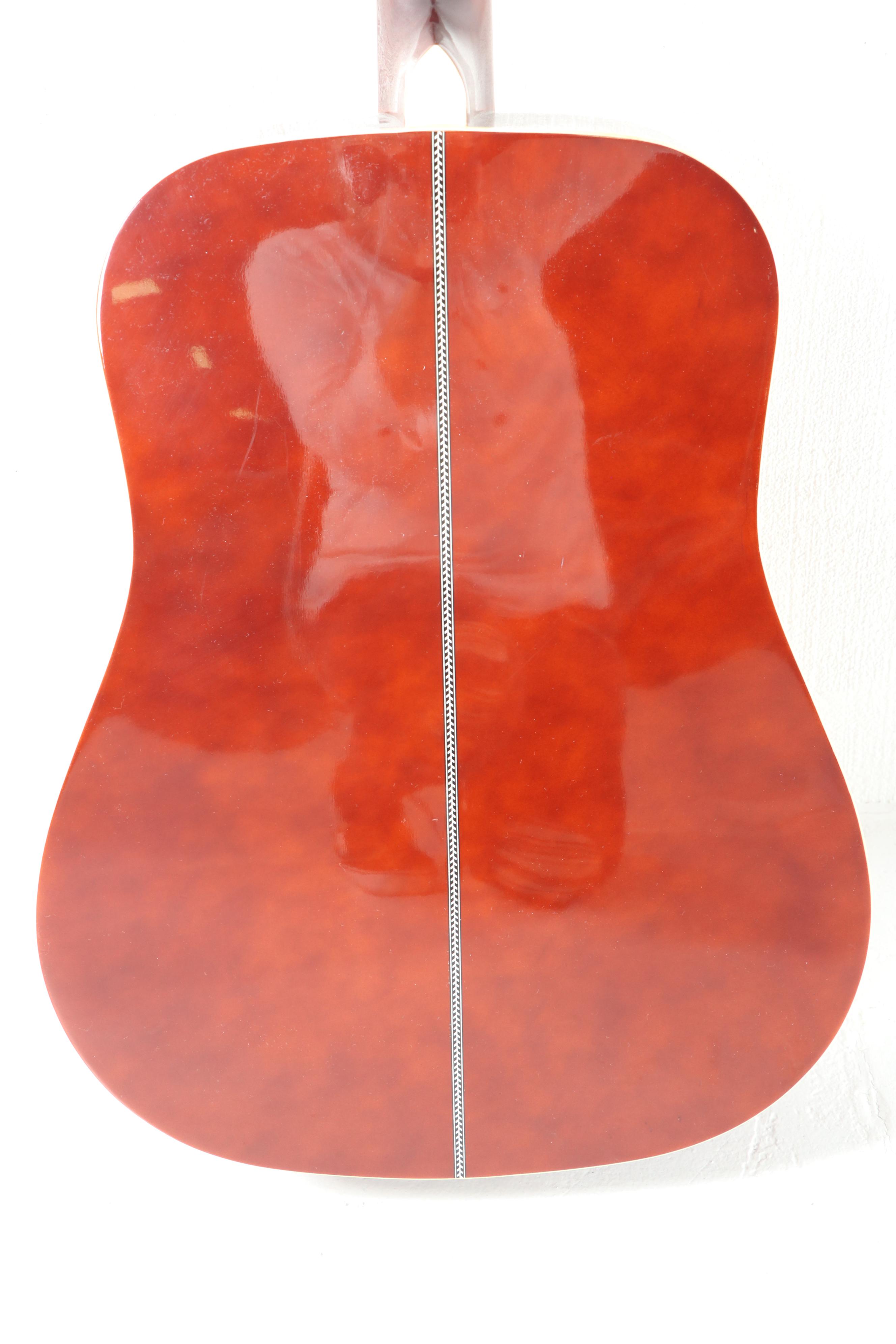 Burswood Acoustic Guitar with Case