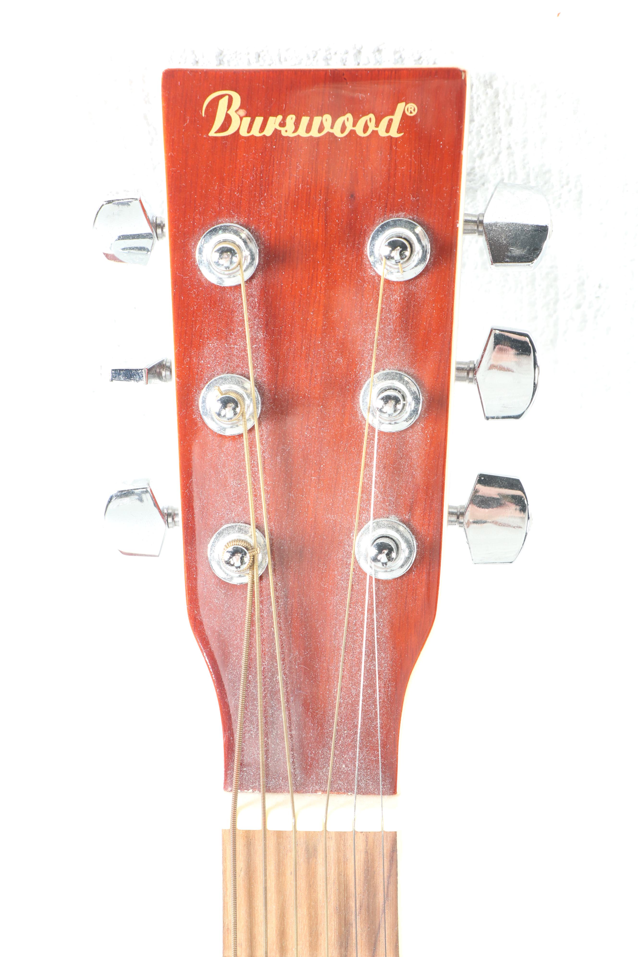 Burswood Acoustic Guitar with Case