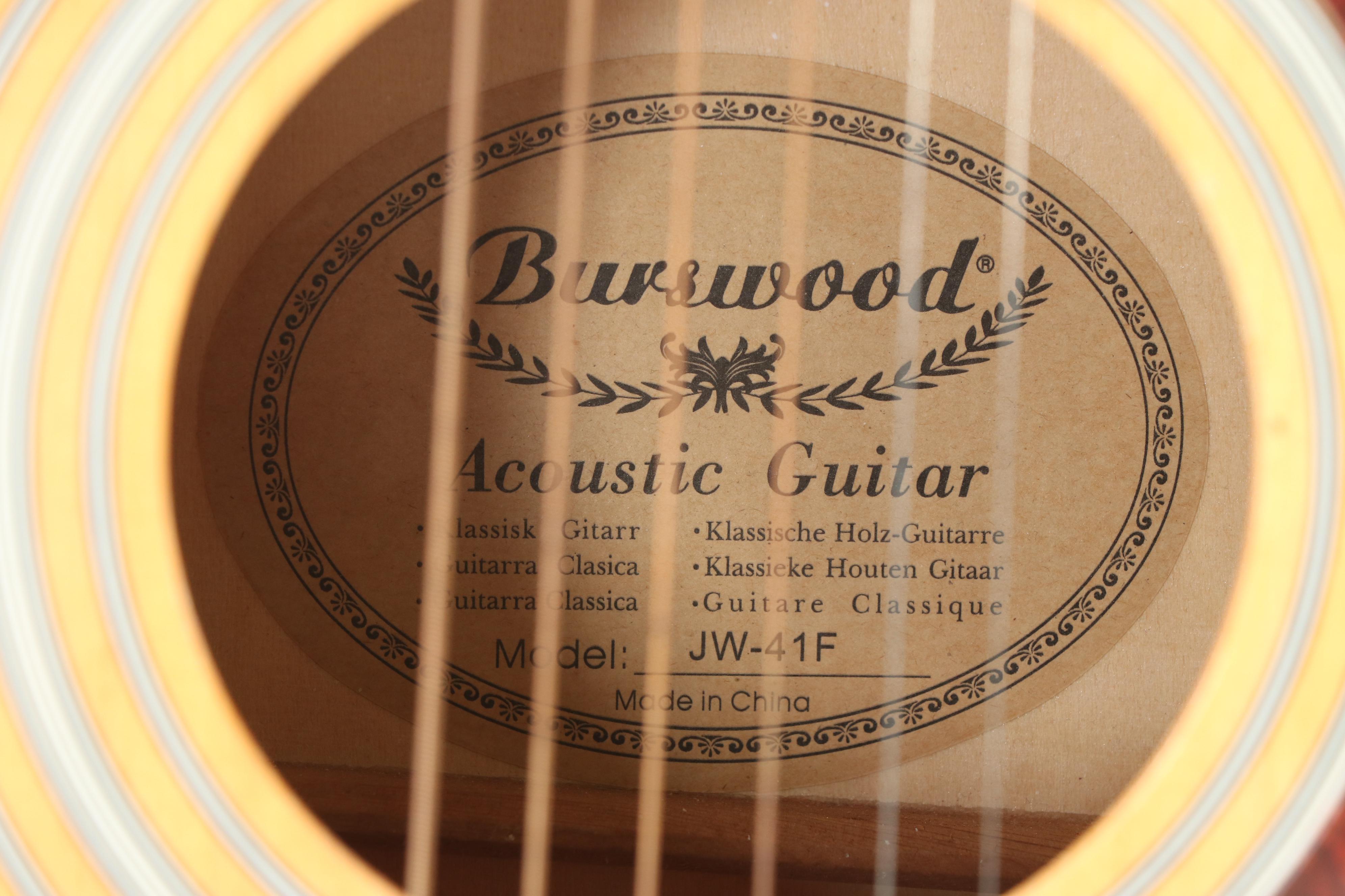 Burswood Acoustic Guitar with Case