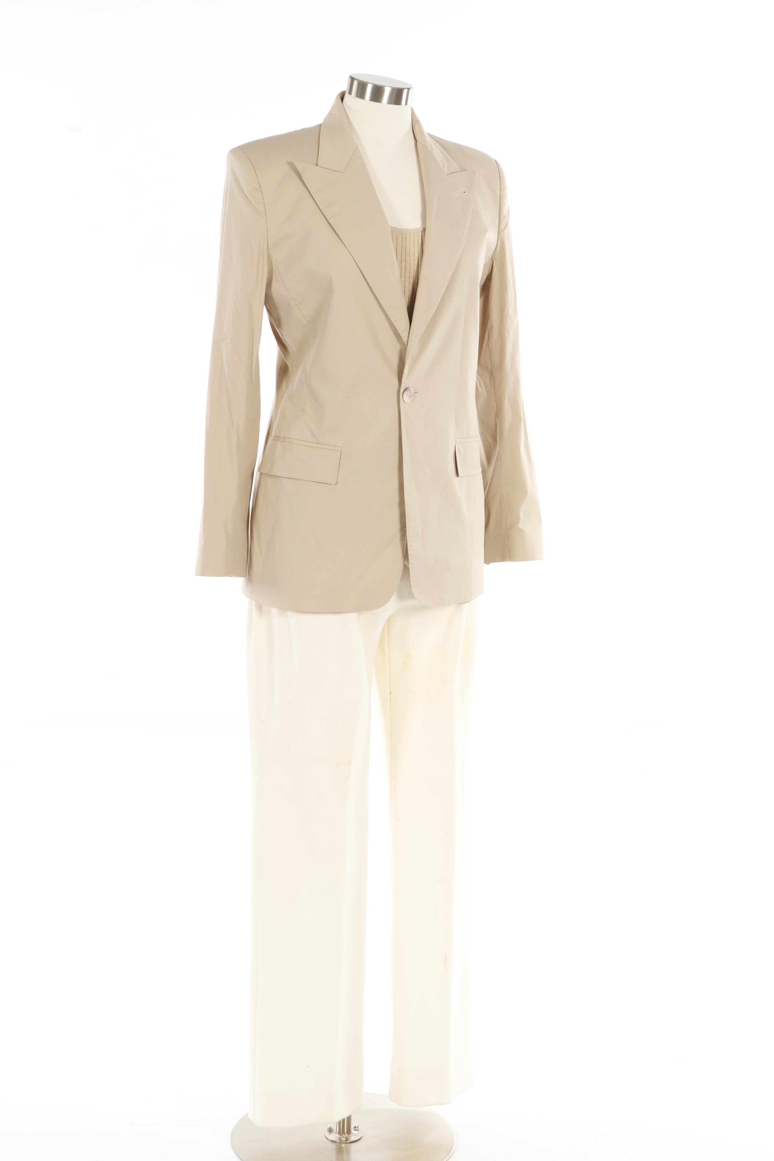 Women's Italian Suits and Separates Featuring Tahari and Jean Paul Gaultier