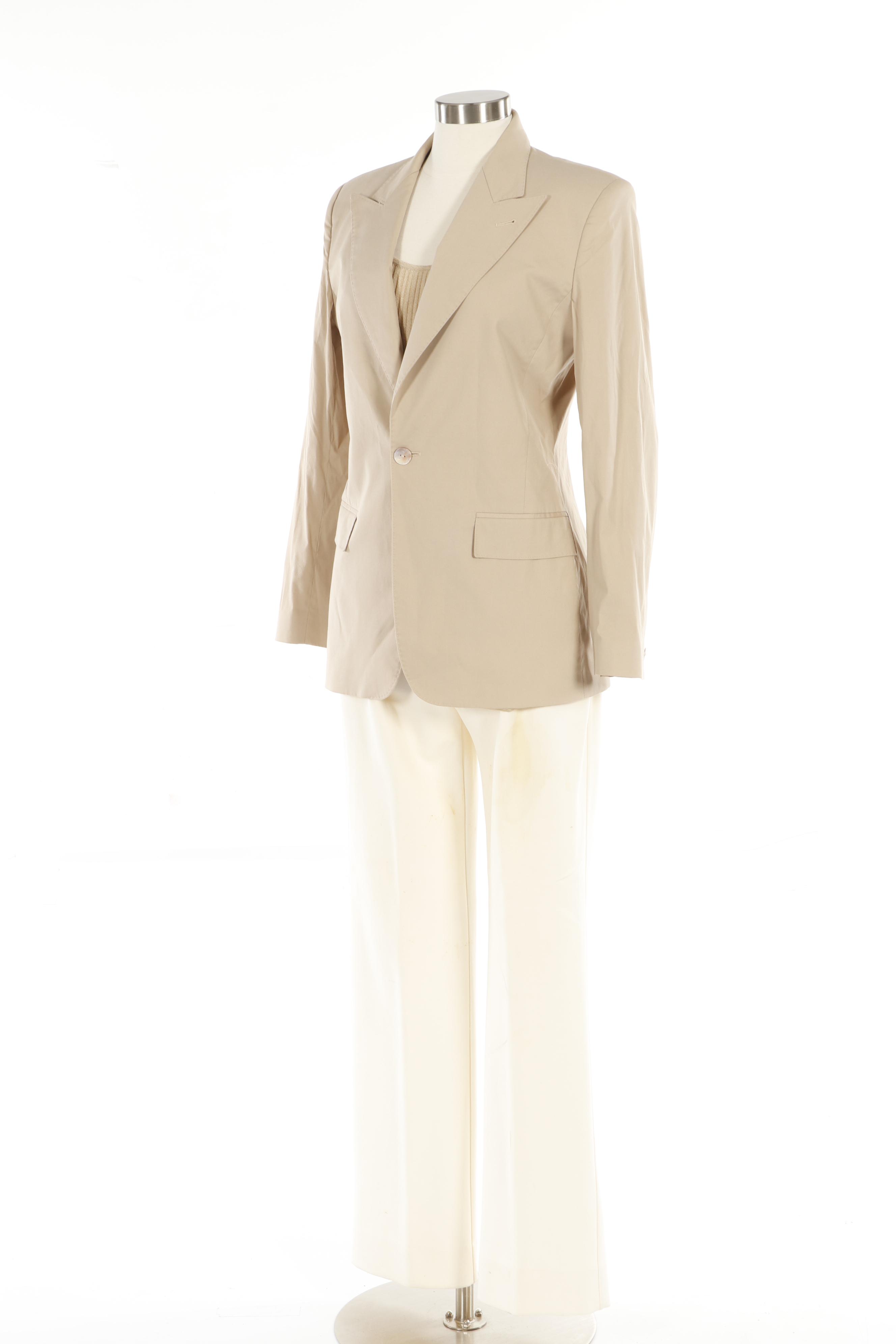Women's Italian Suits and Separates Featuring Tahari and Jean Paul Gaultier