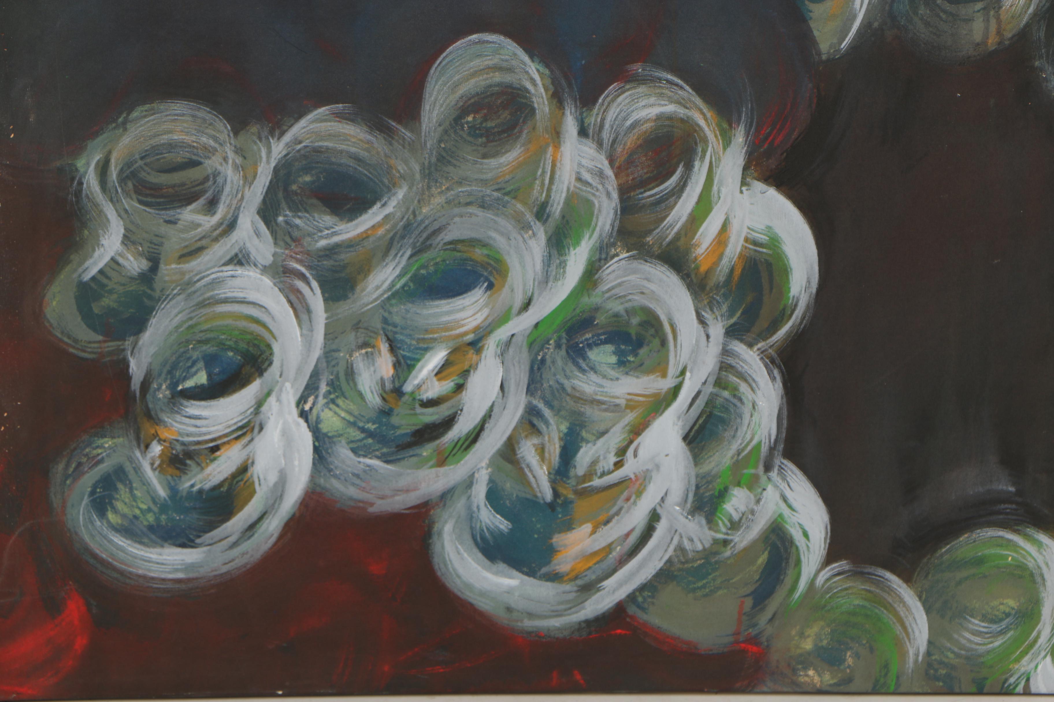 Esther Liu Monumental Abstract Oil Painting