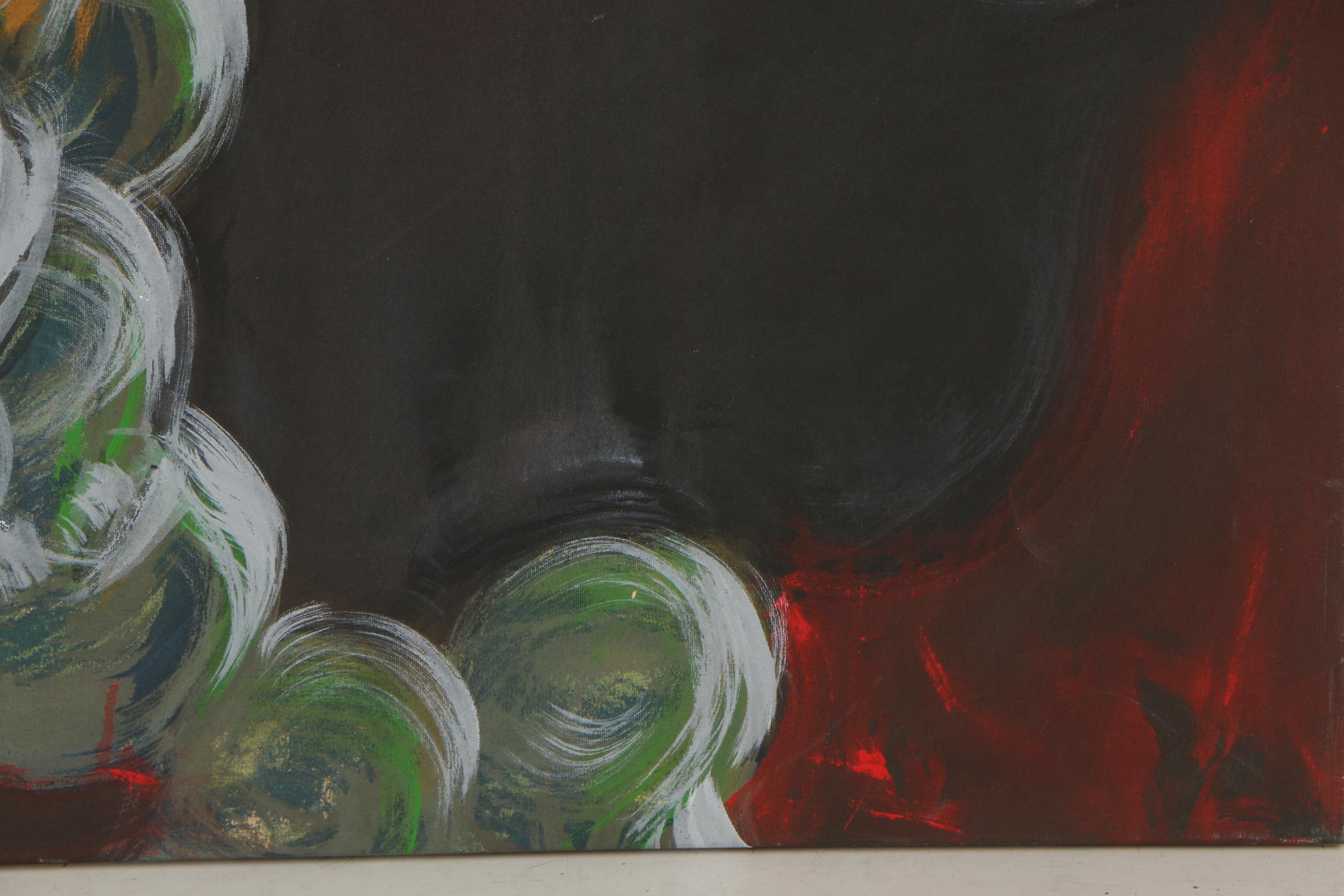 Esther Liu Monumental Abstract Oil Painting