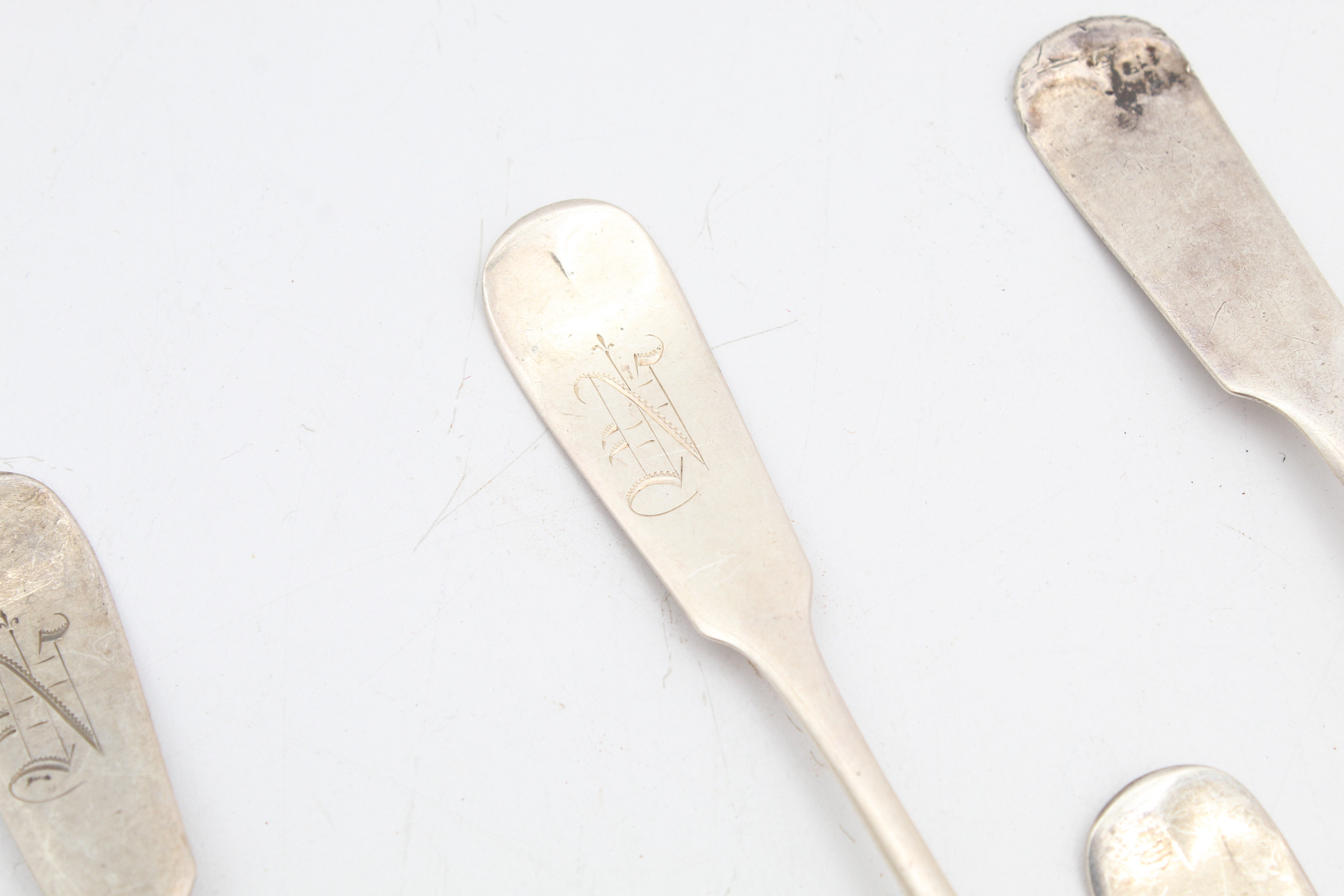 Meriden Britannia Co. Sterling Silver "Tipped" Teaspoons