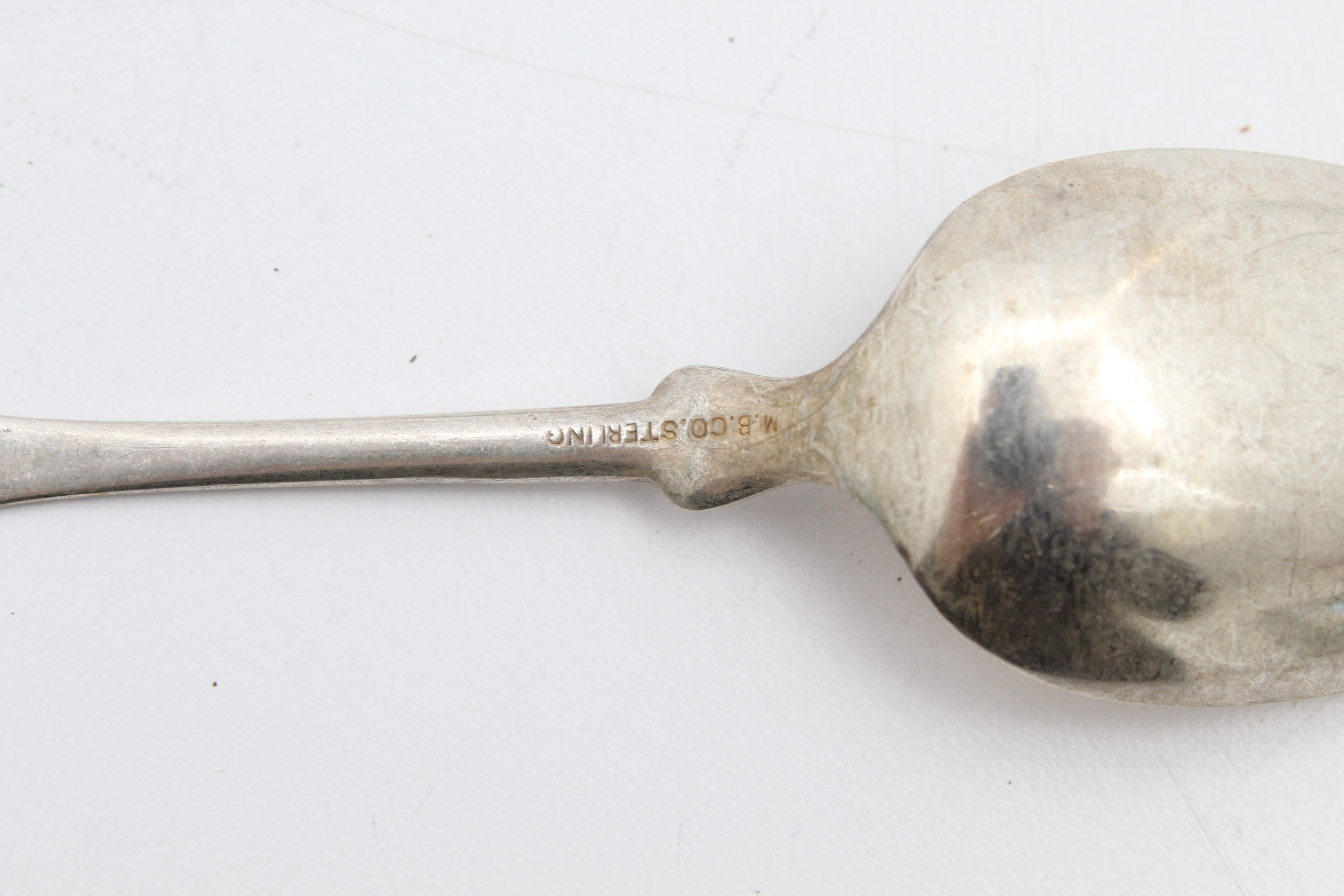 Meriden Britannia Co. Sterling Silver "Tipped" Teaspoons